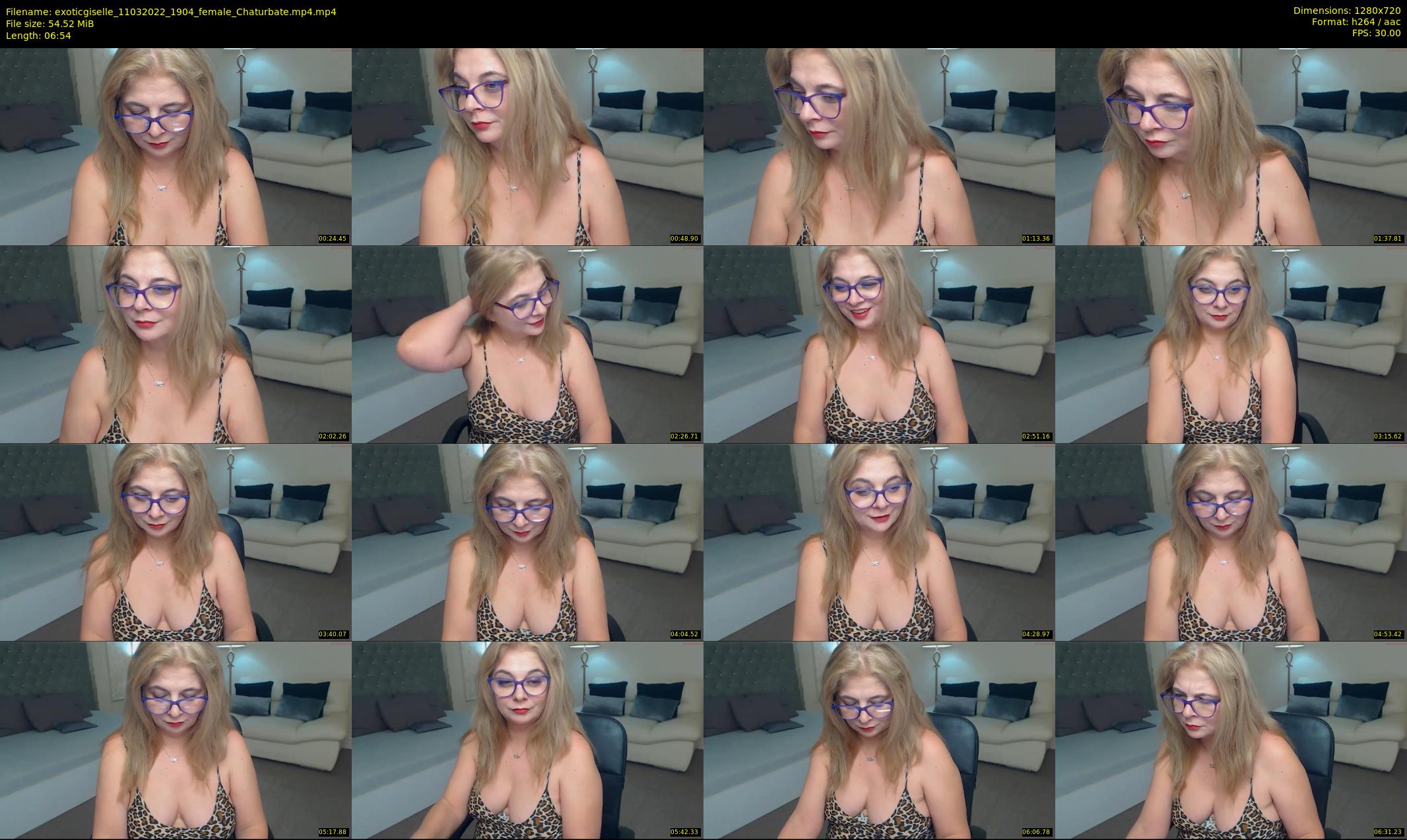 exoticgiselle — 7 minute Chaturbate female cam show recording, 720p, Mar 11, 2022