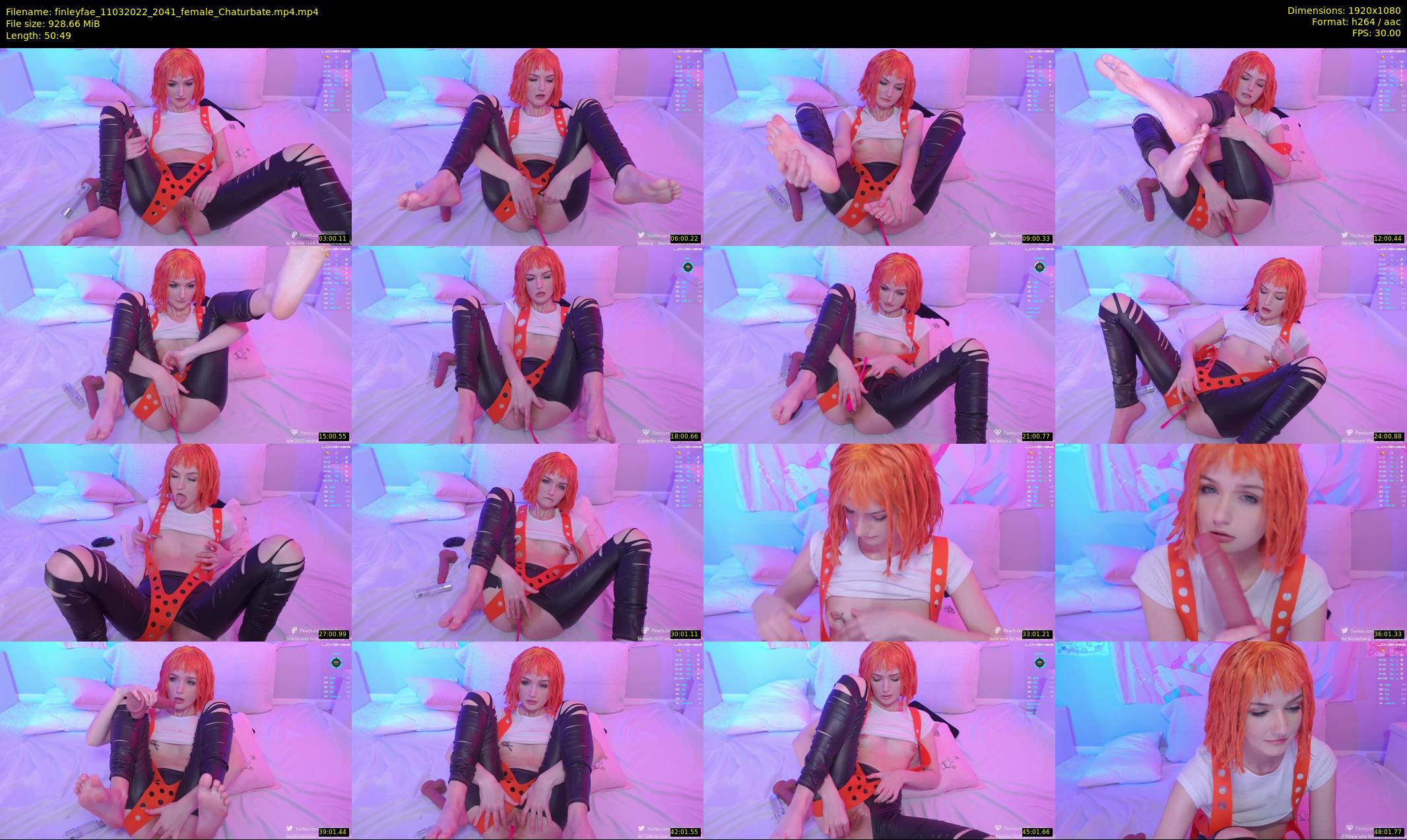 finleyfae — 51 minute Chaturbate female cam show recording, 1080p, Mar 11, 2022