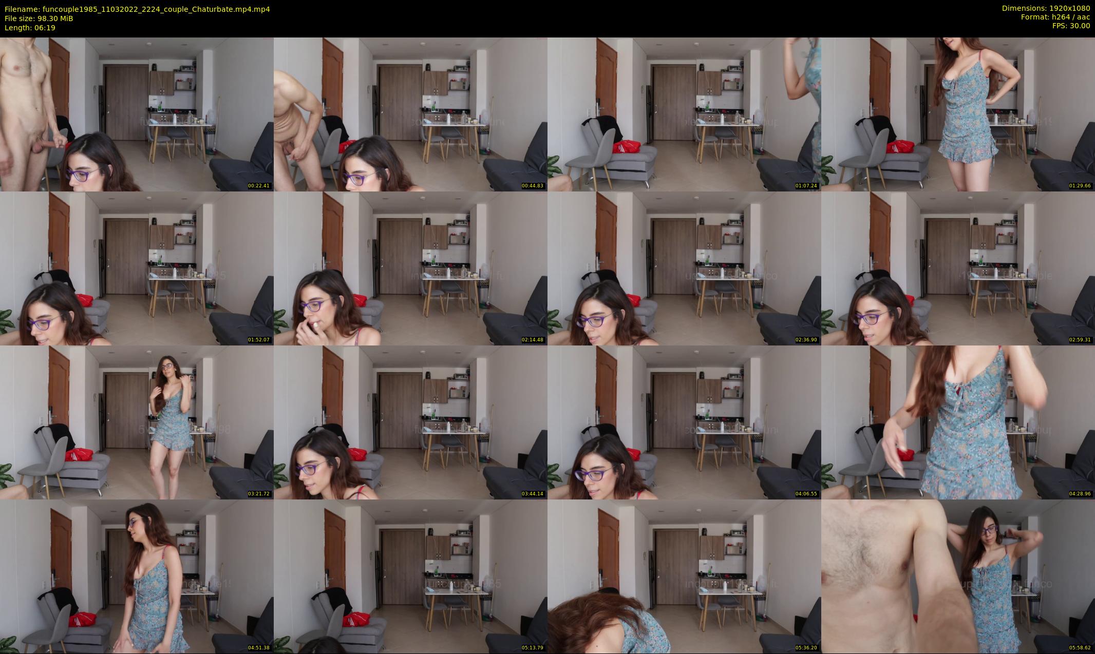 funcouple1985 — 7 minute Chaturbate couple cam show recording, 1080p, Mar 11, 2022