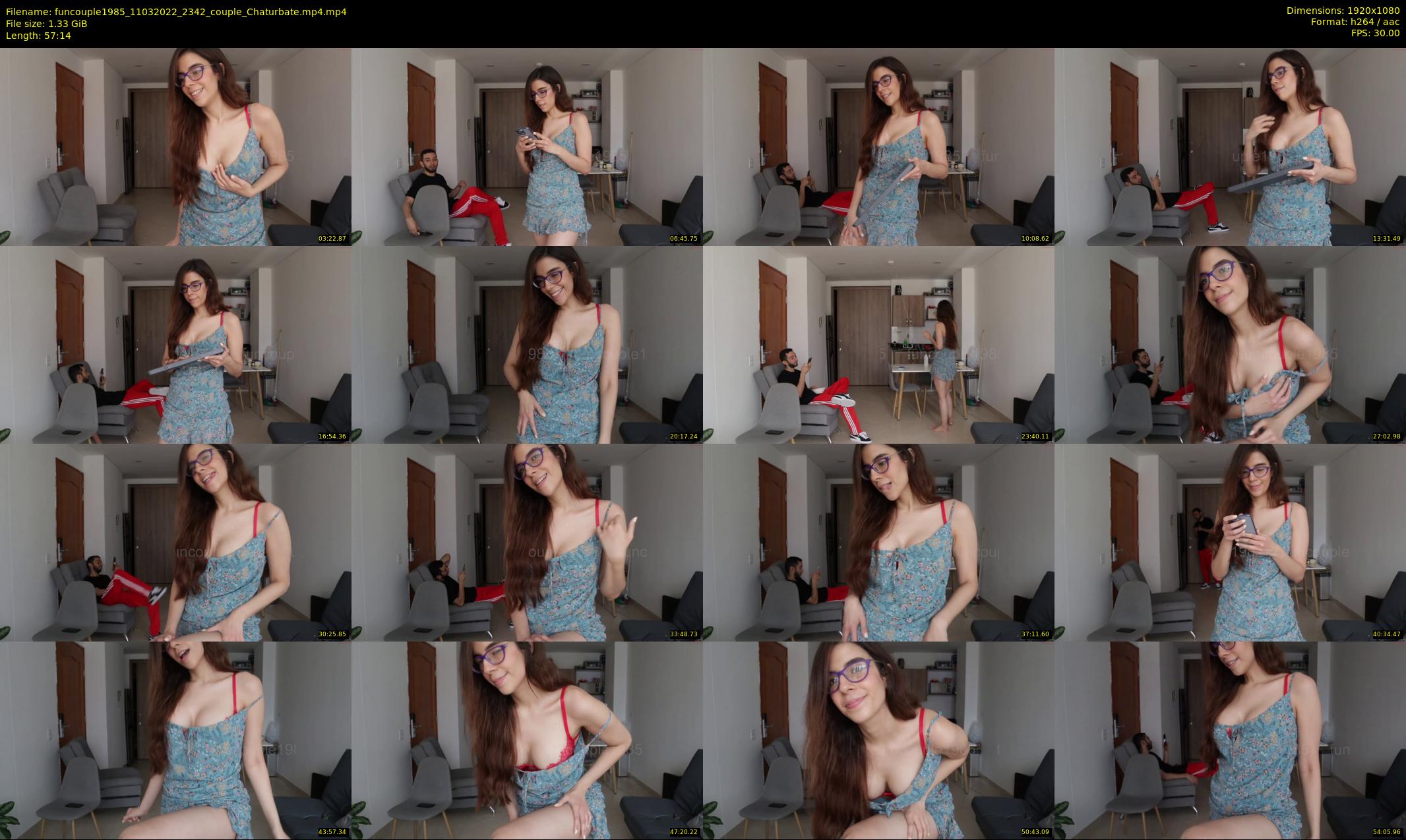 funcouple1985 — 58 minute Chaturbate couple cam show recording, 1080p, Mar 11, 2022