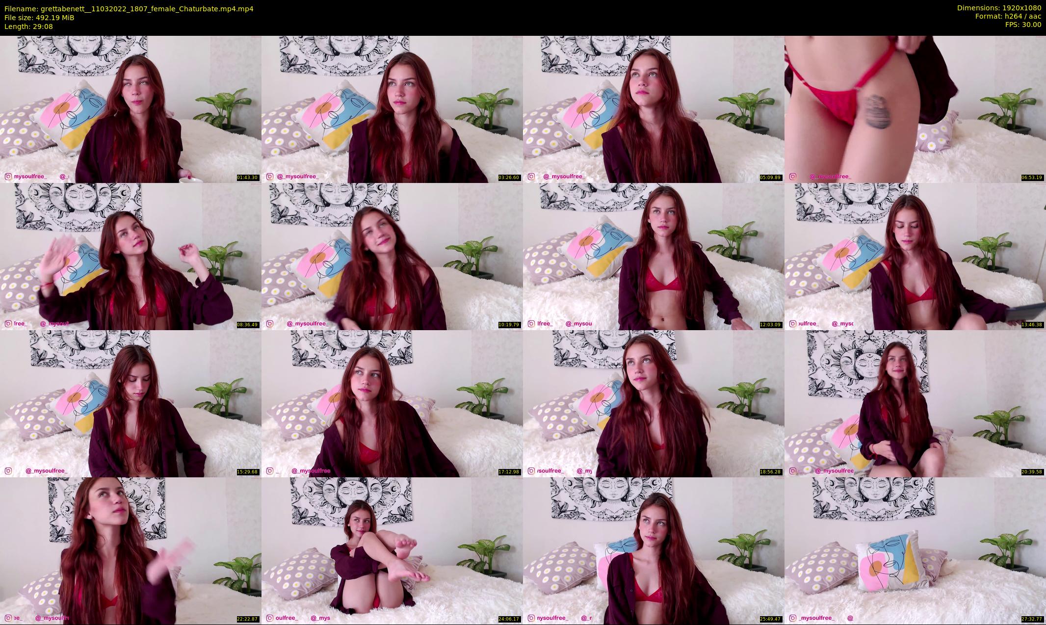 grettabenett_ — 30 minute Chaturbate female cam show recording, 1080p, Mar 11, 2022
