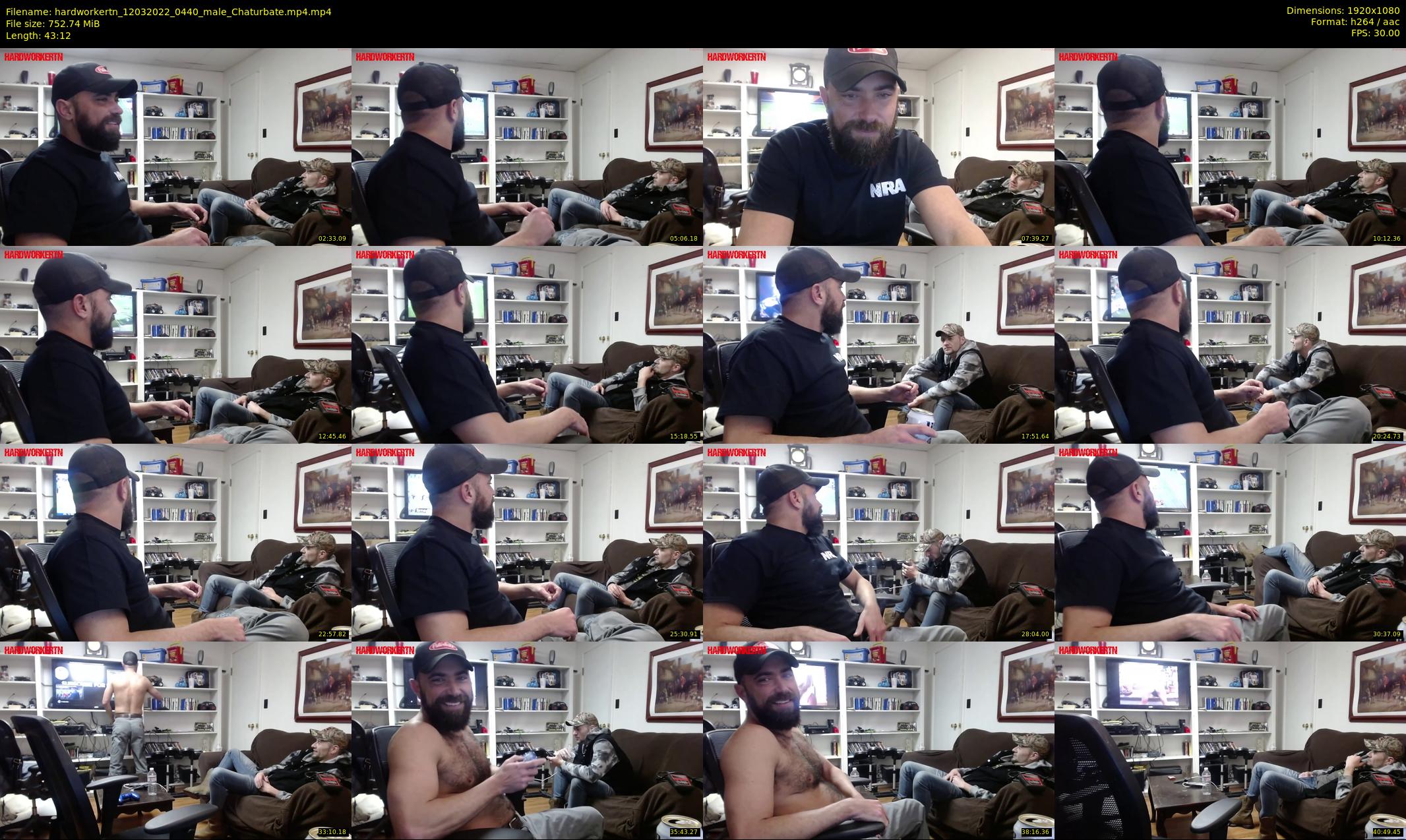 hardworkertn — 44 minute Chaturbate male cam show recording, 1080p, Mar 12, 2022
