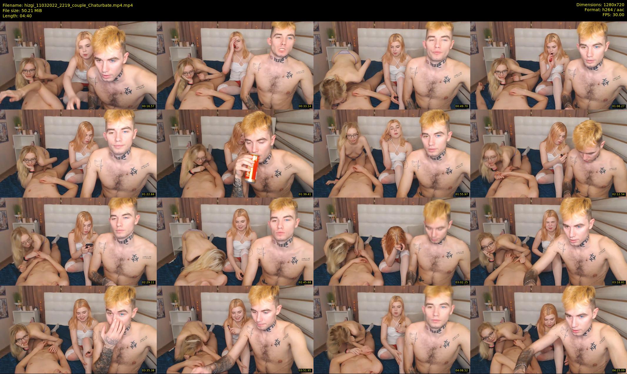 hizgi — 5 minute Chaturbate couple cam show recording, 720p, Mar 11, 2022