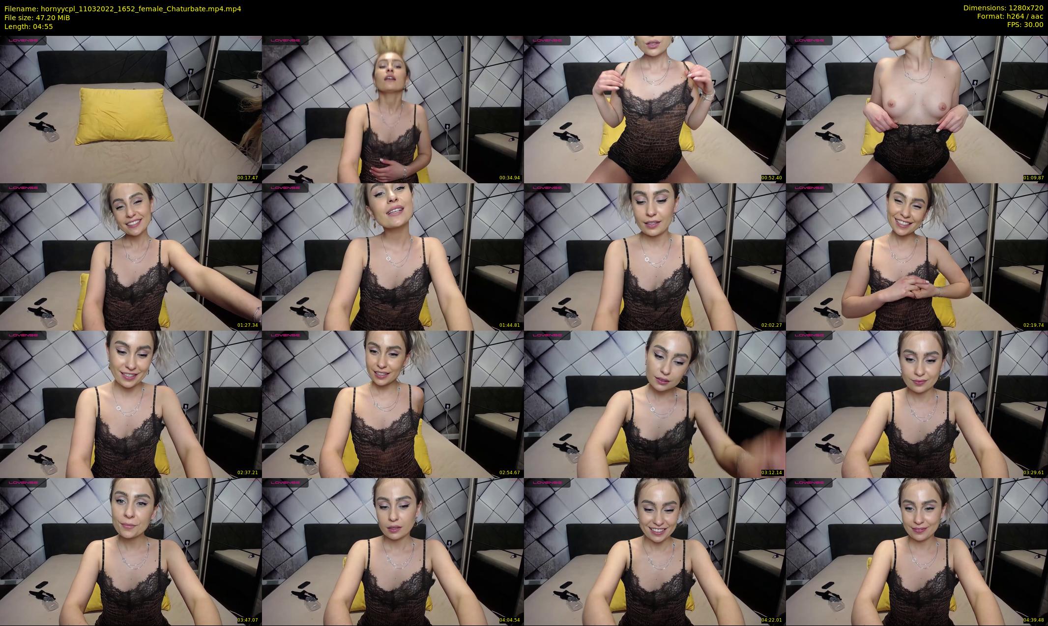 hornyycpl — 5 minute Chaturbate couple cam show recording, 720p, Mar 11, 2022
