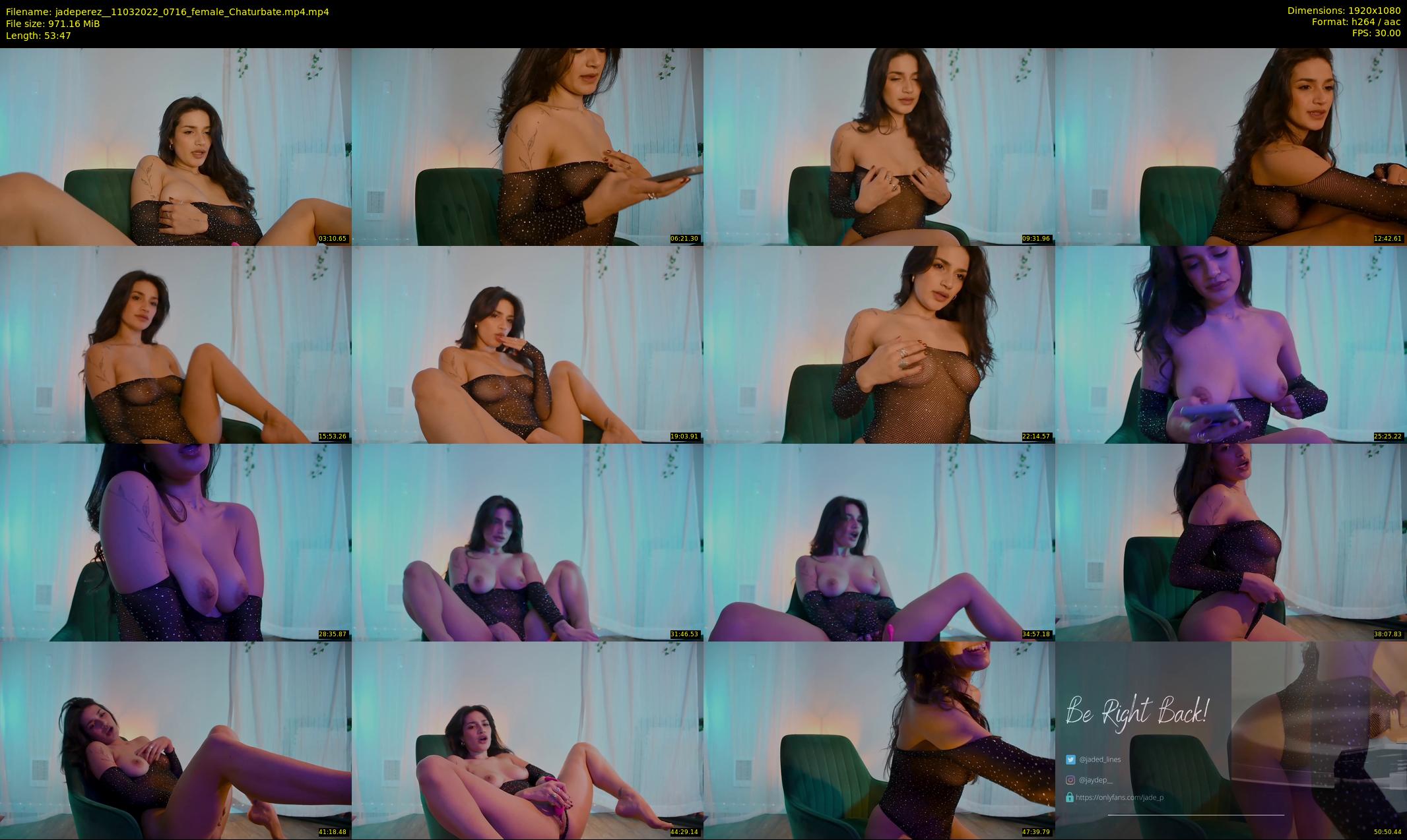 jadeperez_ — 54 minute Chaturbate female cam show recording, 1080p, Mar 11, 2022