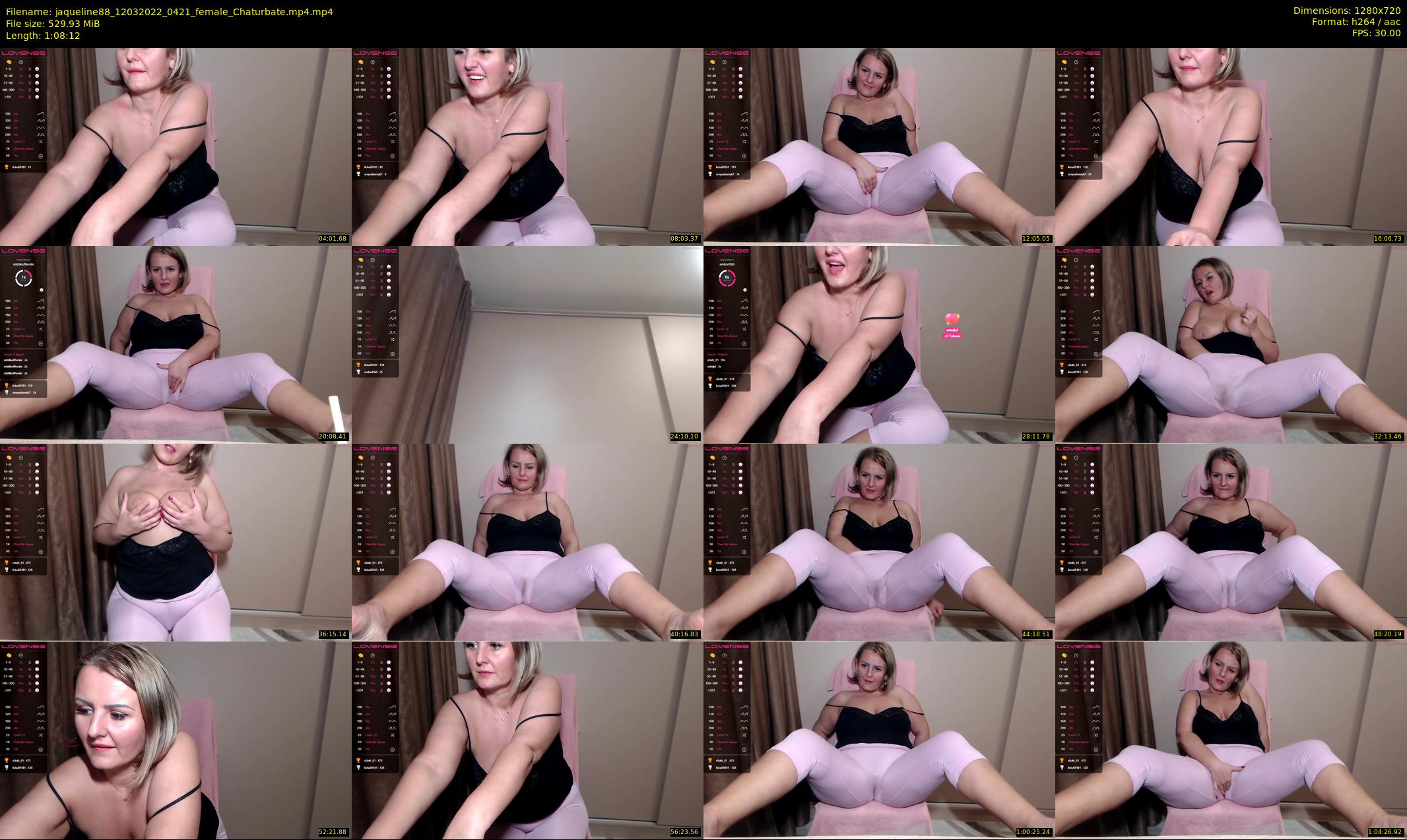 jaqueline88 — 69 minute Chaturbate female cam show recording, 720p, Mar 12, 2022