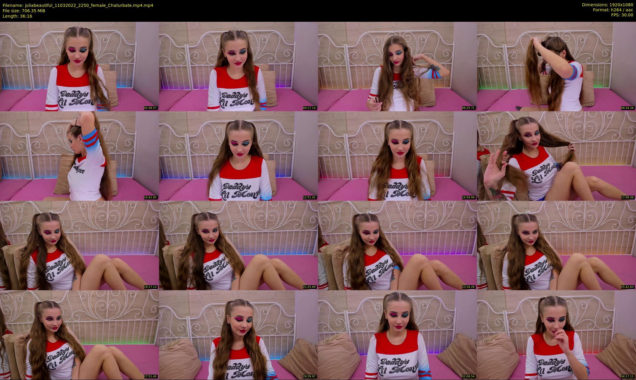 juliabeautiful — 37 minute Chaturbate female cam show recording, 1080p, Mar 11, 2022