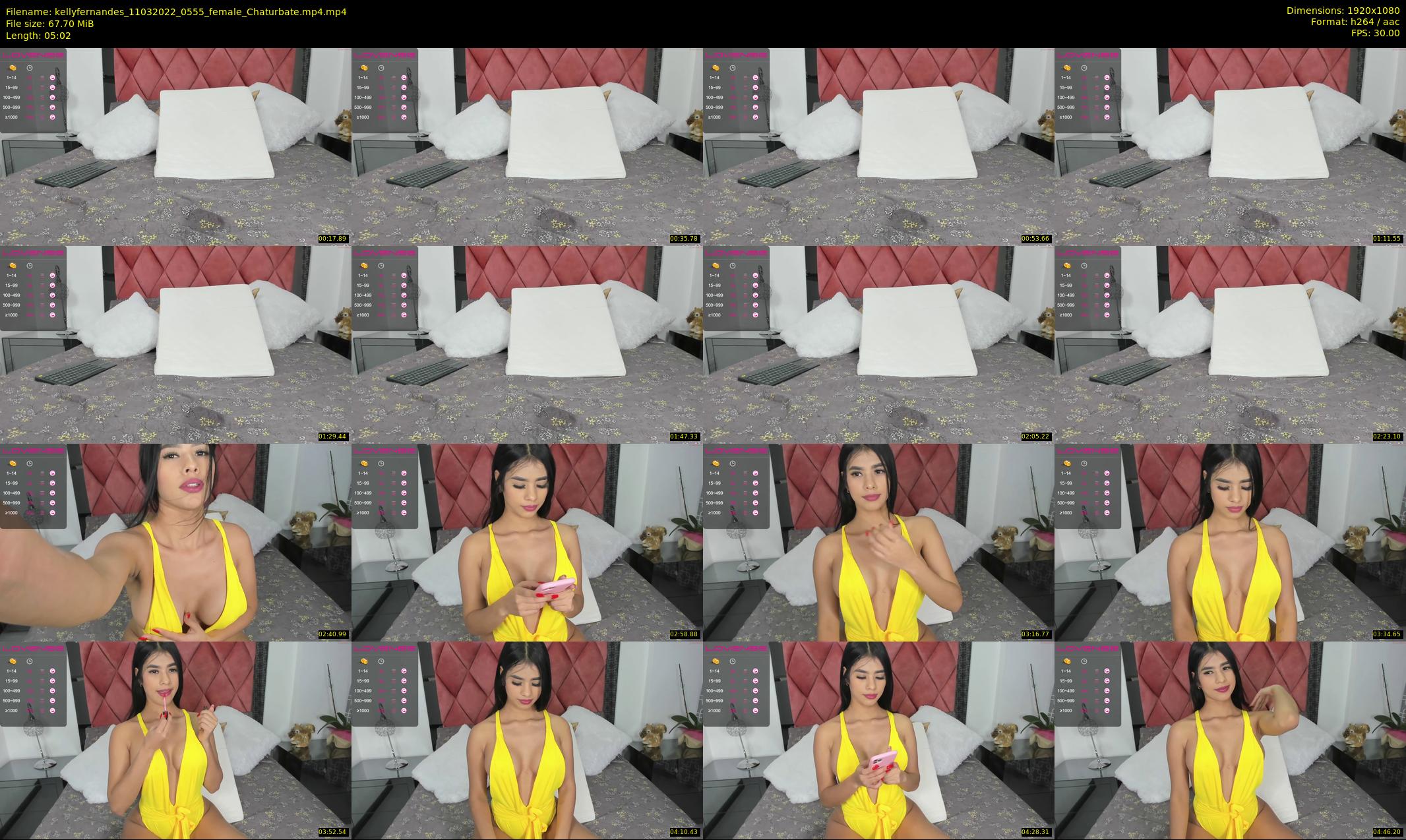 kellyfernandes — 6 minute Chaturbate female cam show recording, 1080p, Mar 11, 2022