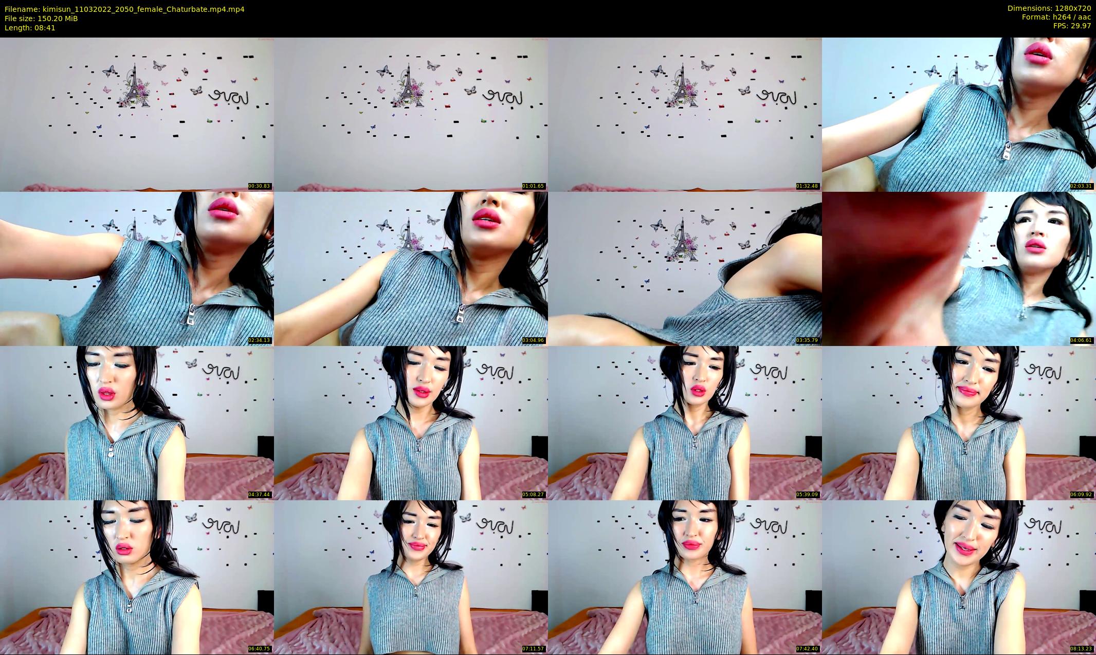 kimisun — 9 minute Chaturbate female cam show recording, 720p, Mar 11, 2022