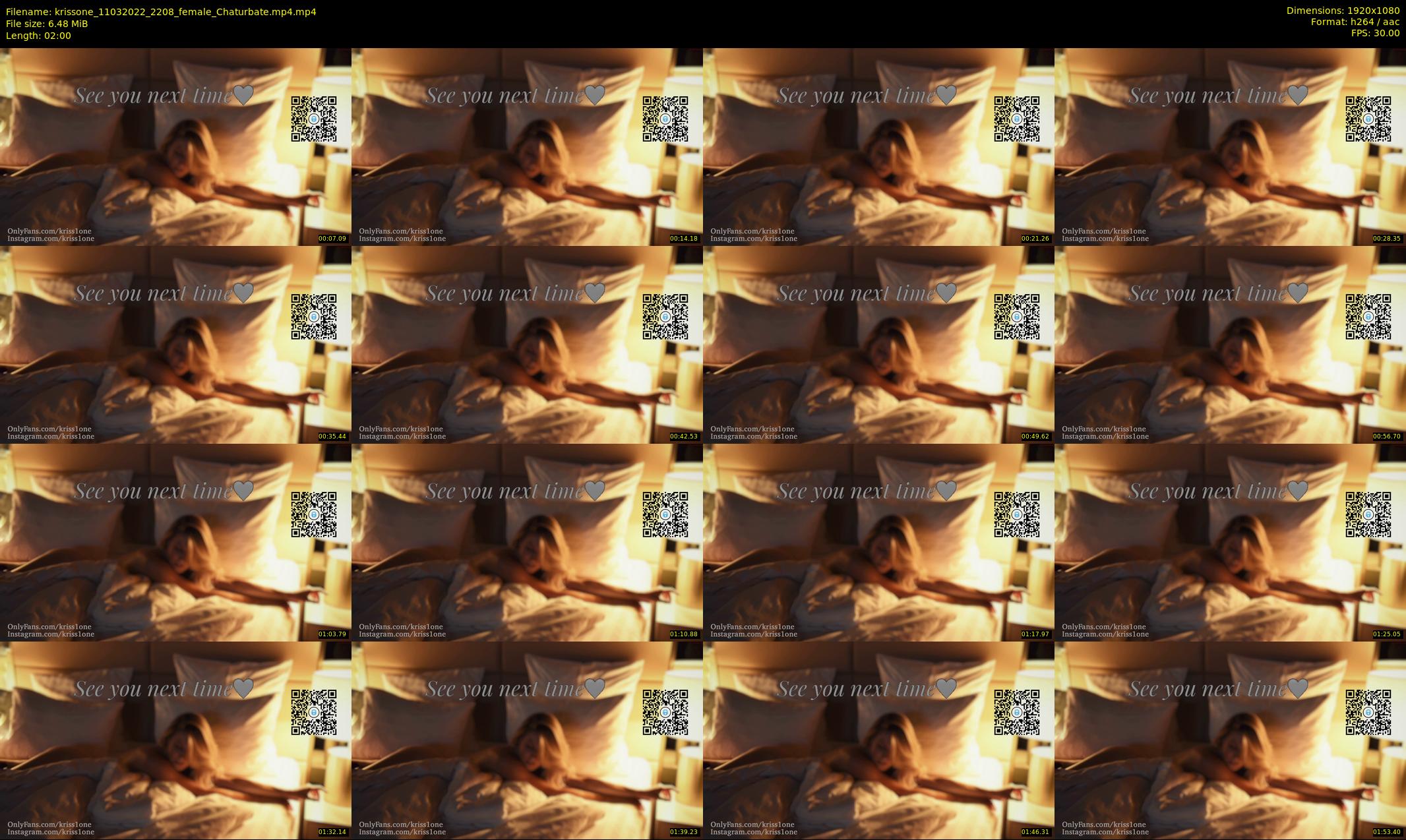 krissone — 2 minute Chaturbate female cam show recording, 1080p, Mar 11, 2022