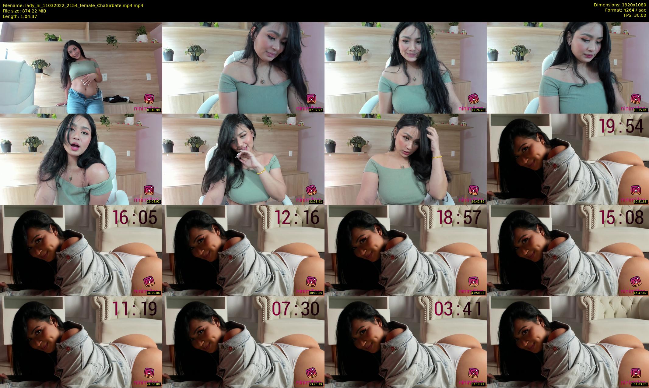 lady_ni — 65 minute Chaturbate female cam show recording, 1080p, Mar 11, 2022