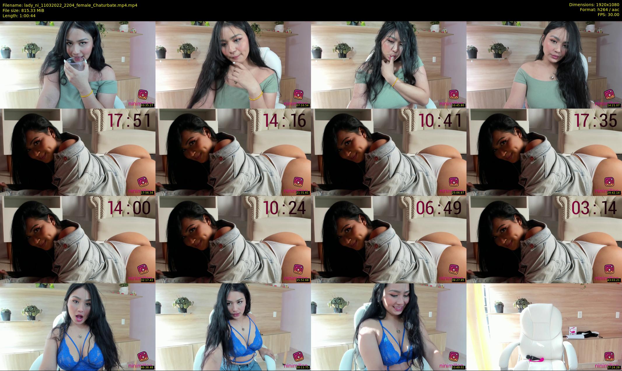 lady_ni — 61 minute Chaturbate female cam show recording, 1080p, Mar 11, 2022