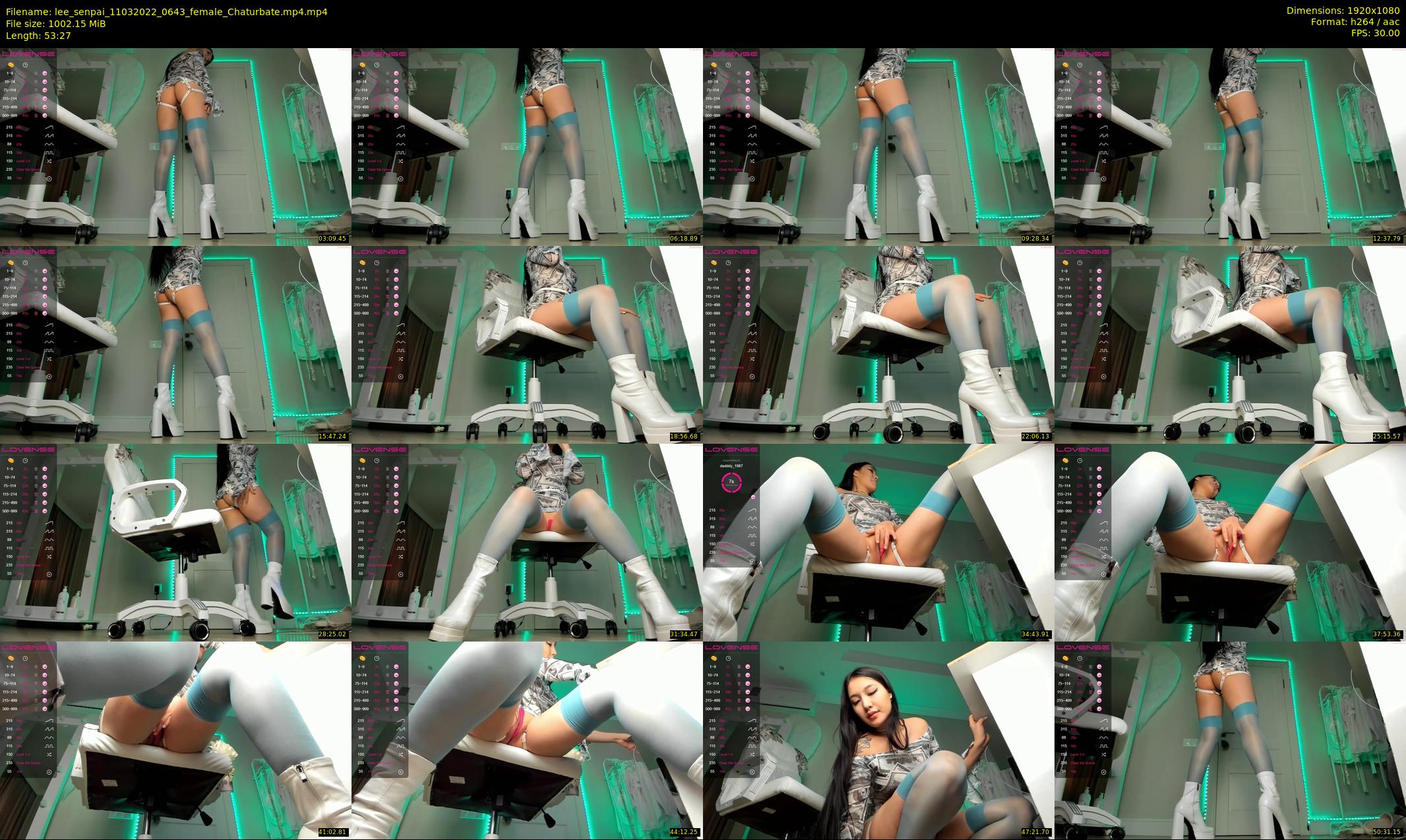 lee_senpai — 54 minute Chaturbate female cam show recording, 1080p, Mar 11, 2022