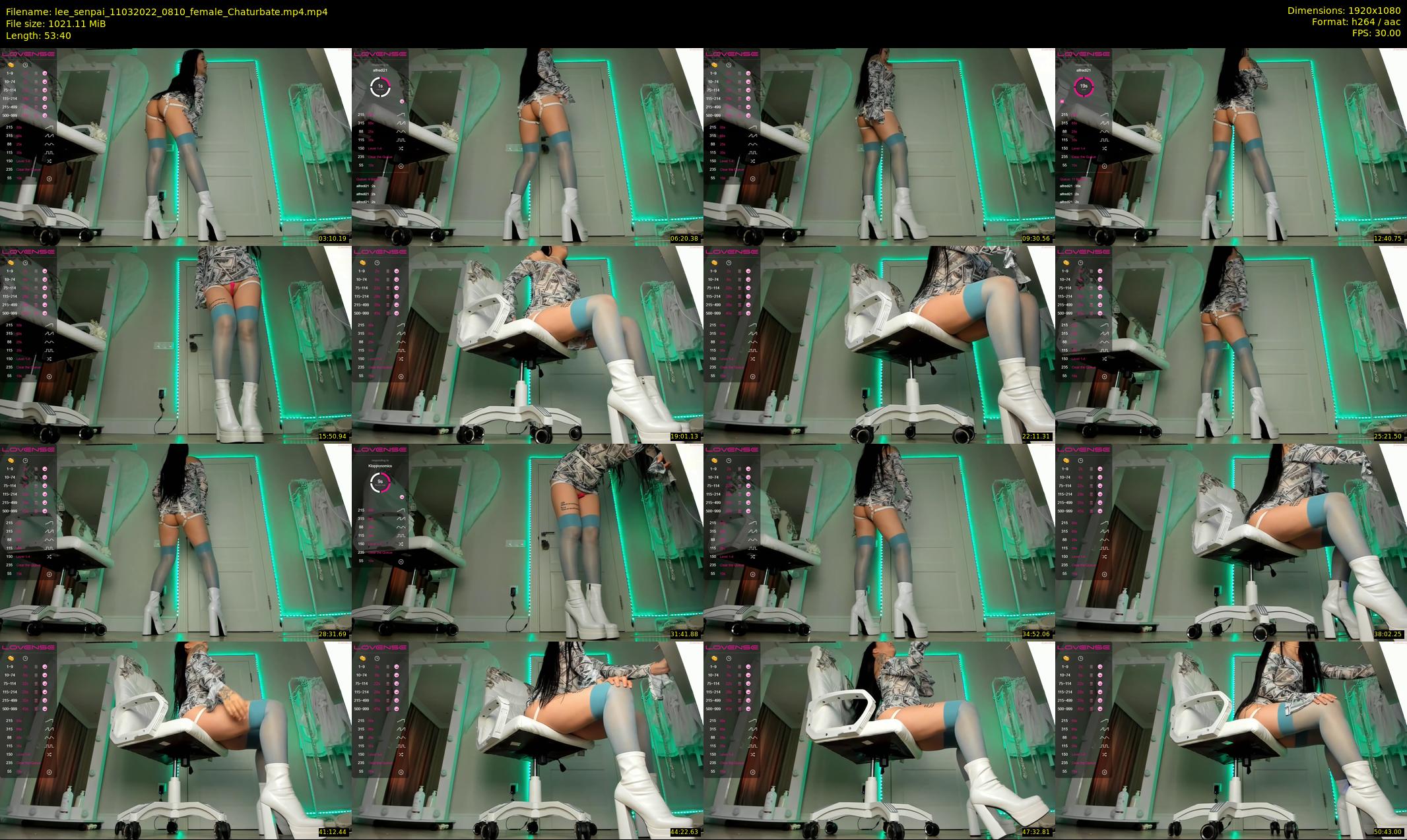 lee_senpai — 54 minute Chaturbate female cam show recording, 1080p, Mar 11, 2022