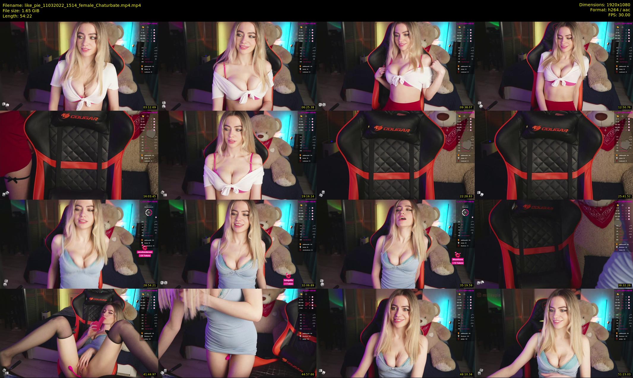 like_pie — 55 minute Chaturbate couple cam show recording, 1080p, Mar 11, 2022