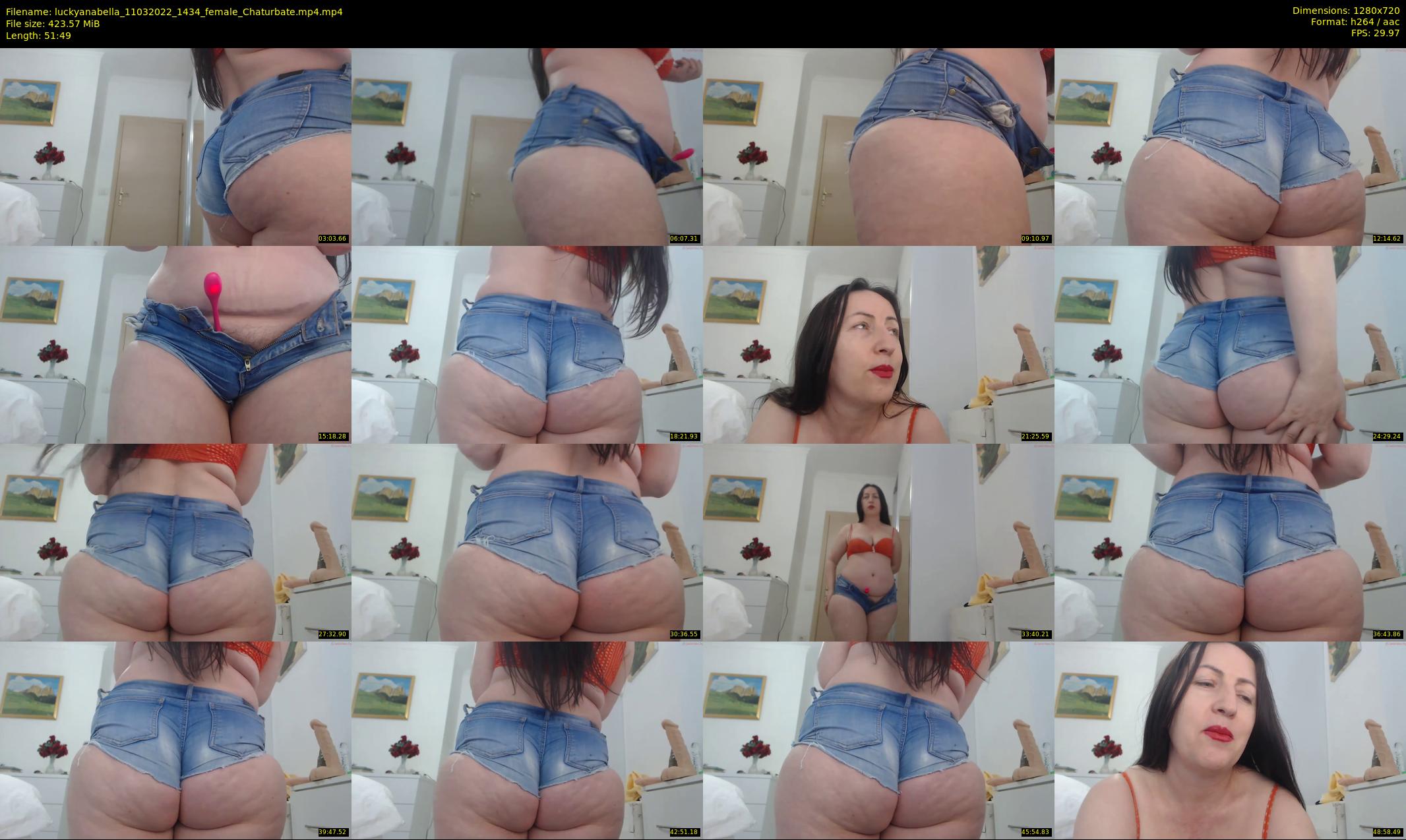 luckyanabella — 52 minute Chaturbate female cam show recording, 720p, Mar 11, 2022