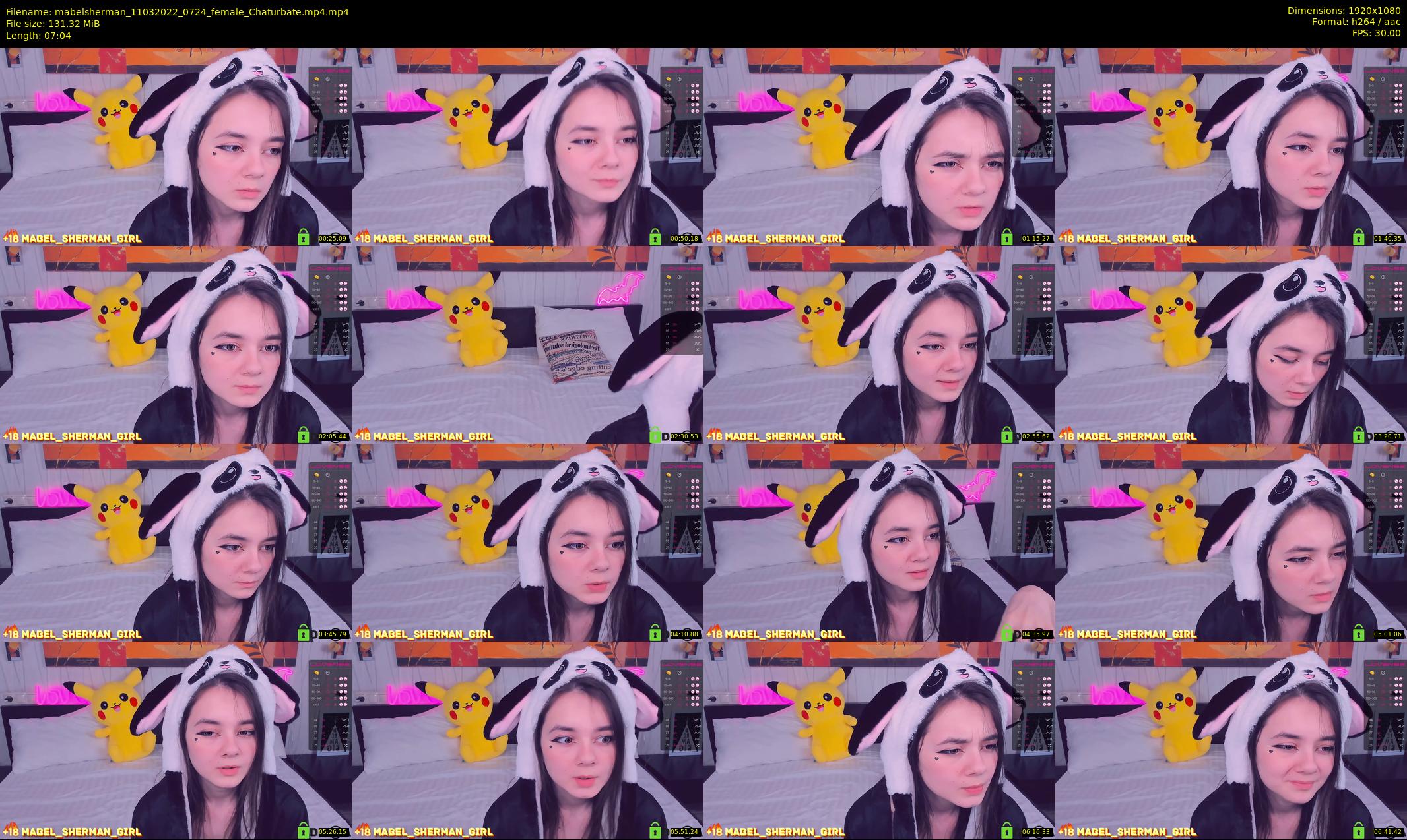 mabelsherman — 8 minute Chaturbate couple cam show recording, 1080p, Mar 11, 2022