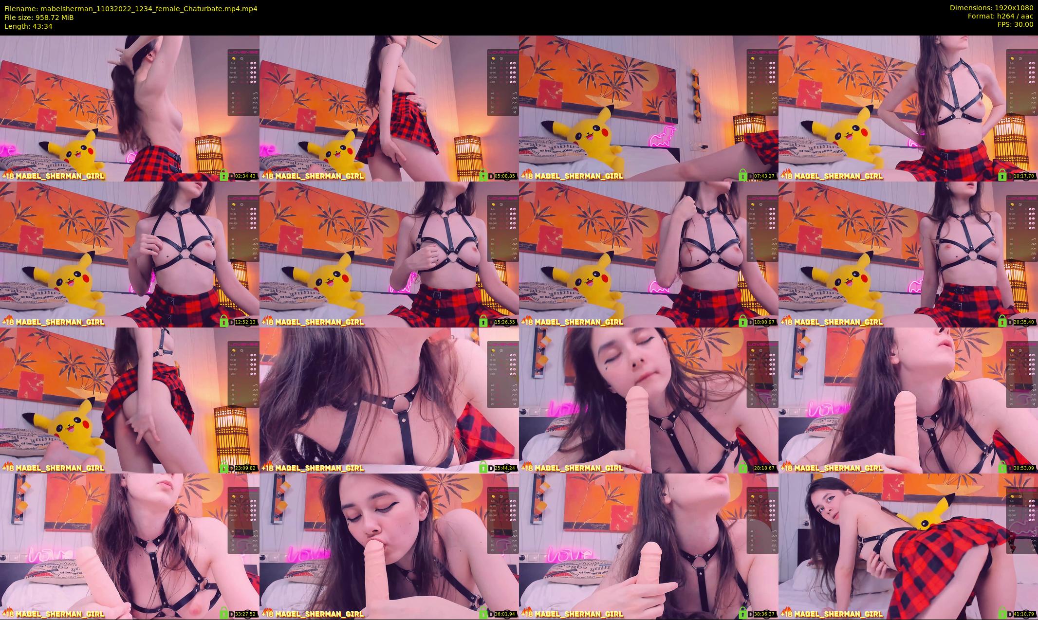 mabelsherman — 44 minute Chaturbate couple cam show recording, 1080p, Mar 11, 2022