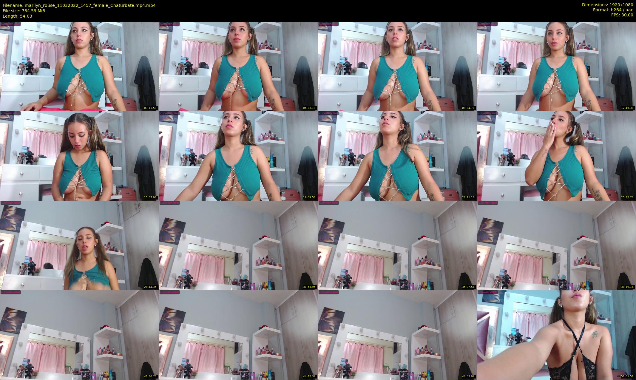marilyn_rouse — 55 minute Chaturbate female cam show recording, 1080p, Mar 11, 2022