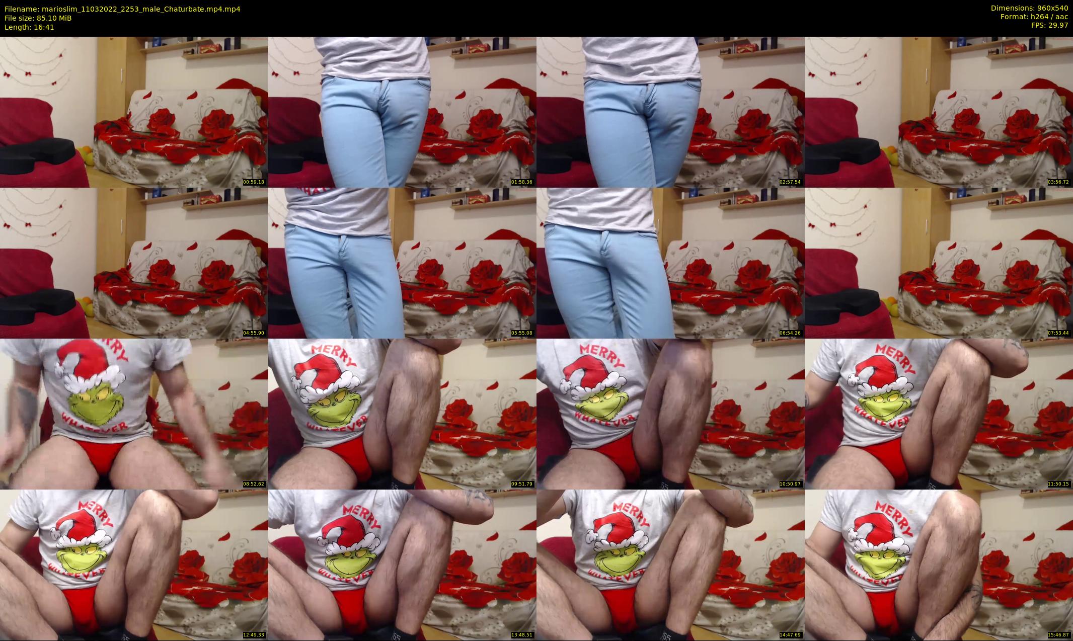 marioslim — 17 minute Chaturbate male cam show recording, 480p, Mar 11, 2022