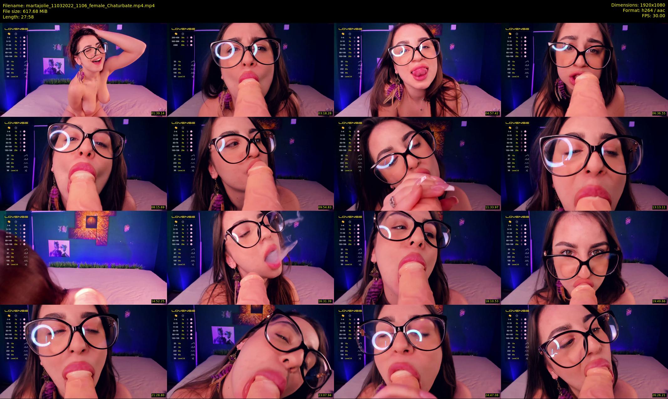 martajolie — 28 minute Chaturbate female cam show recording, 1080p, Mar 11, 2022
