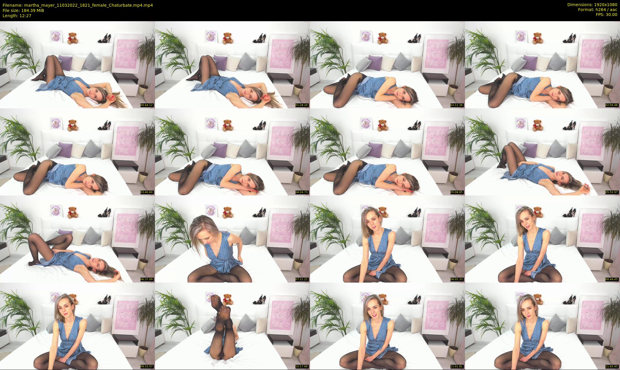 martha_mayer — 13 minute Chaturbate female cam show recording, 1080p, Mar 11, 2022