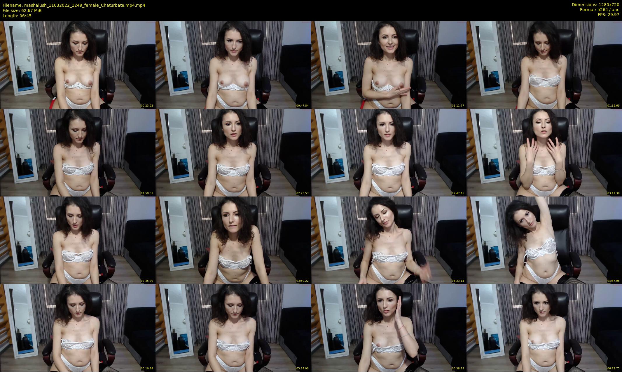 mashalush — 7 minute Chaturbate female cam show recording, 720p, Mar 11, 2022