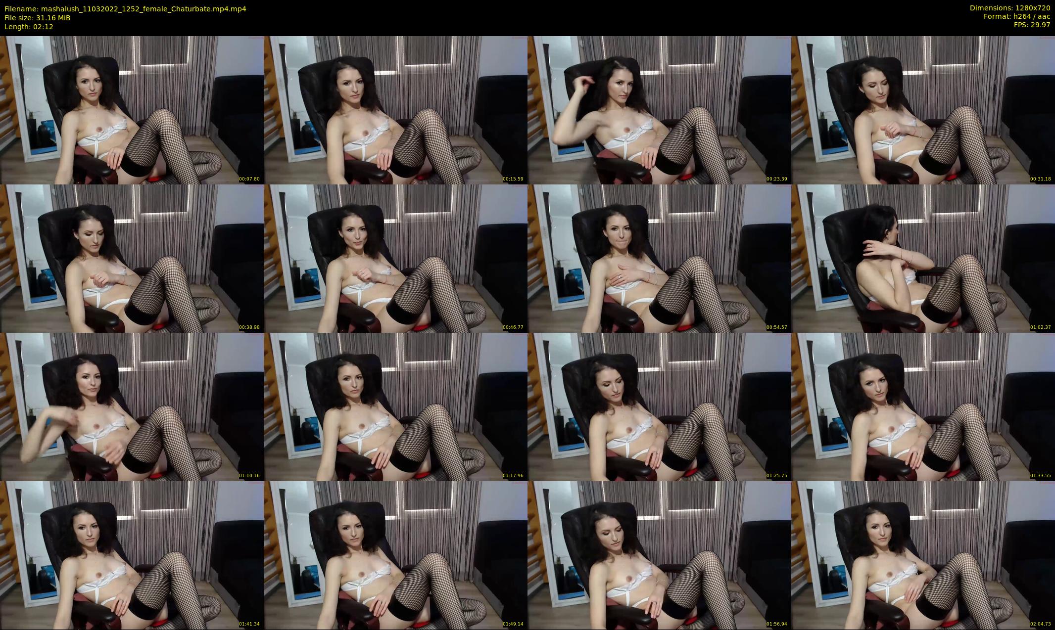 mashalush — 3 minute Chaturbate female cam show recording, 720p, Mar 11, 2022