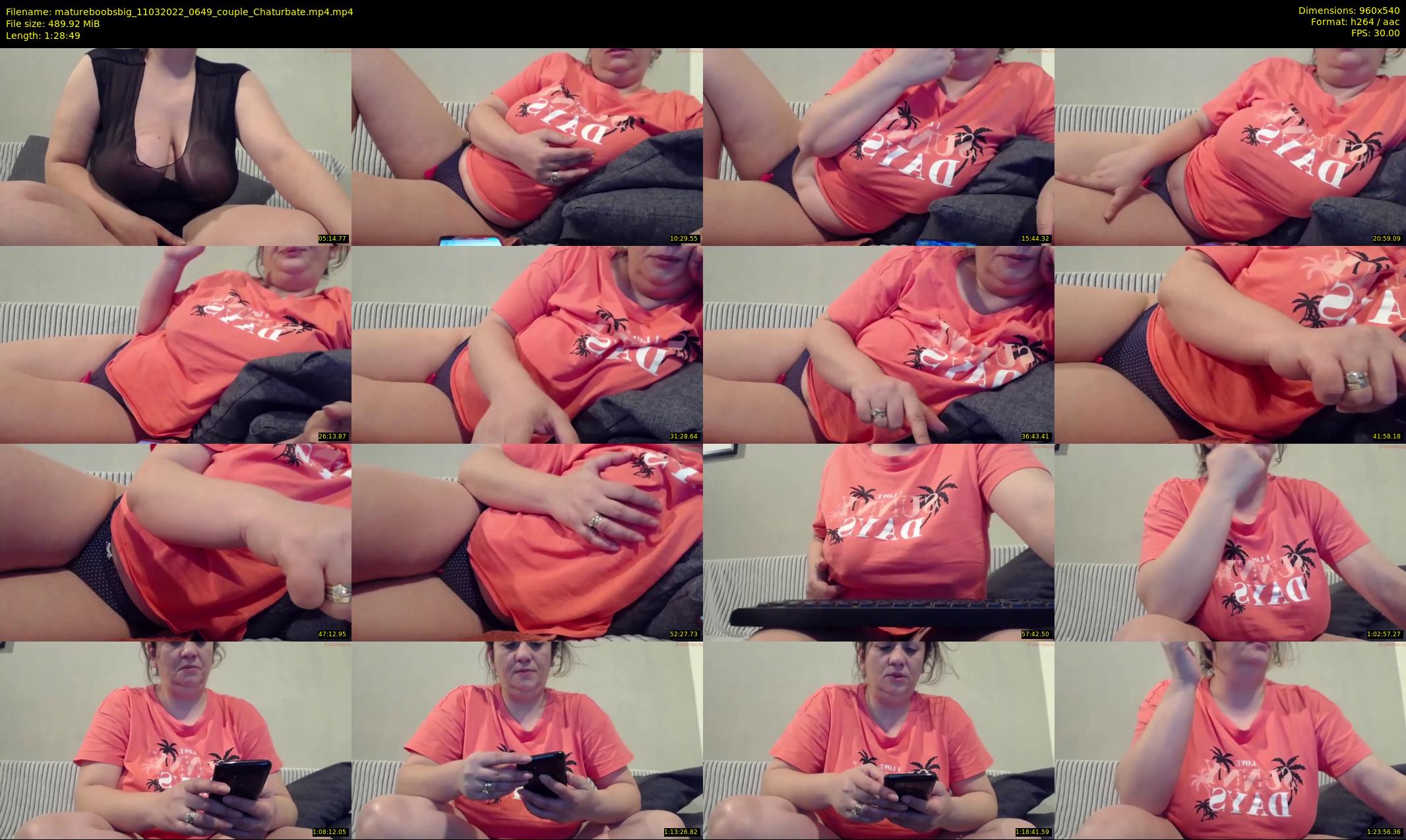 matureboobsbig — 89 minute Chaturbate female cam show recording, 480p, Mar 11, 2022