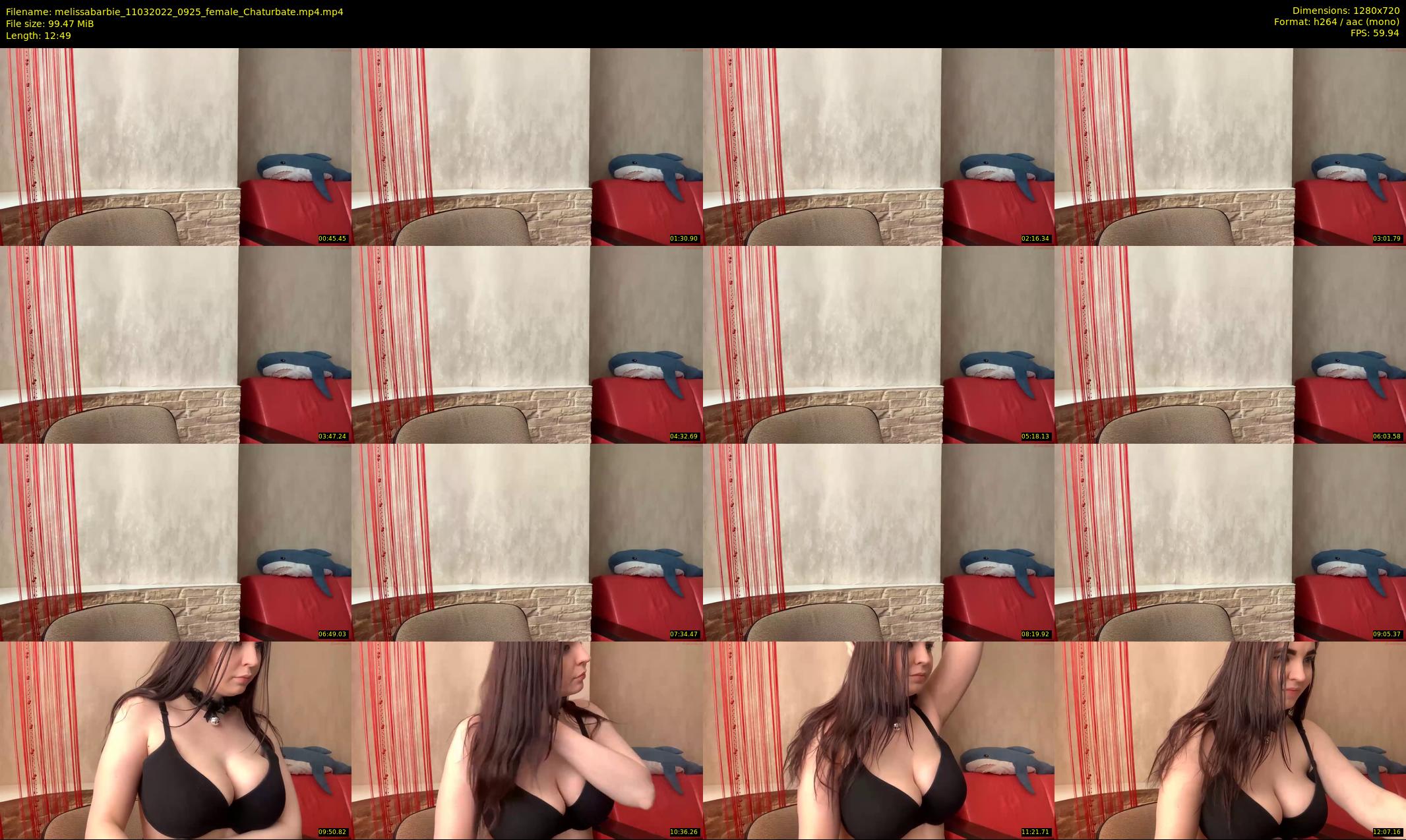 melissabarbie — 13 minute Chaturbate couple cam show recording, 720p, Mar 11, 2022