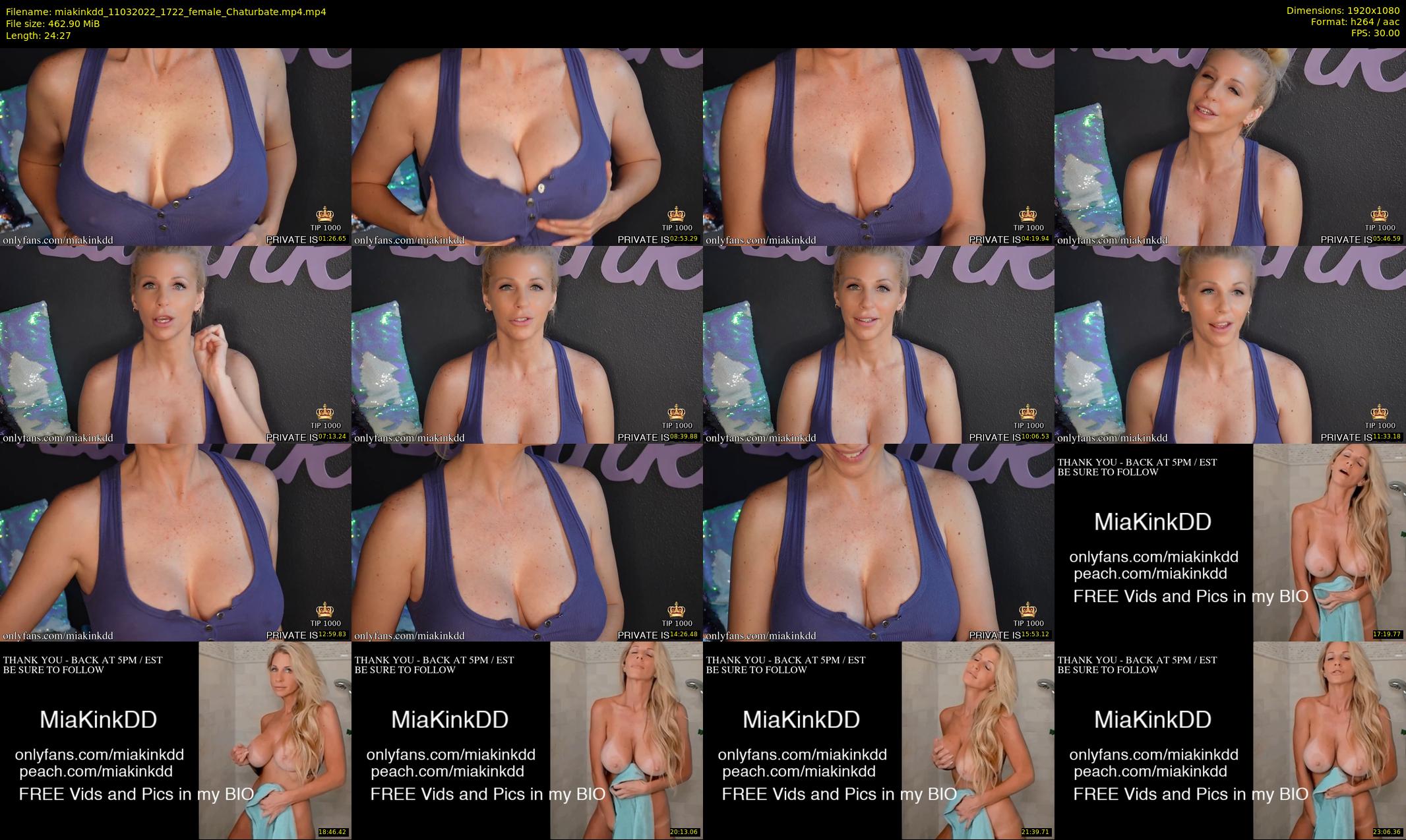 miakinkdd — 25 minute Chaturbate female cam show recording, 1080p, Mar 11, 2022