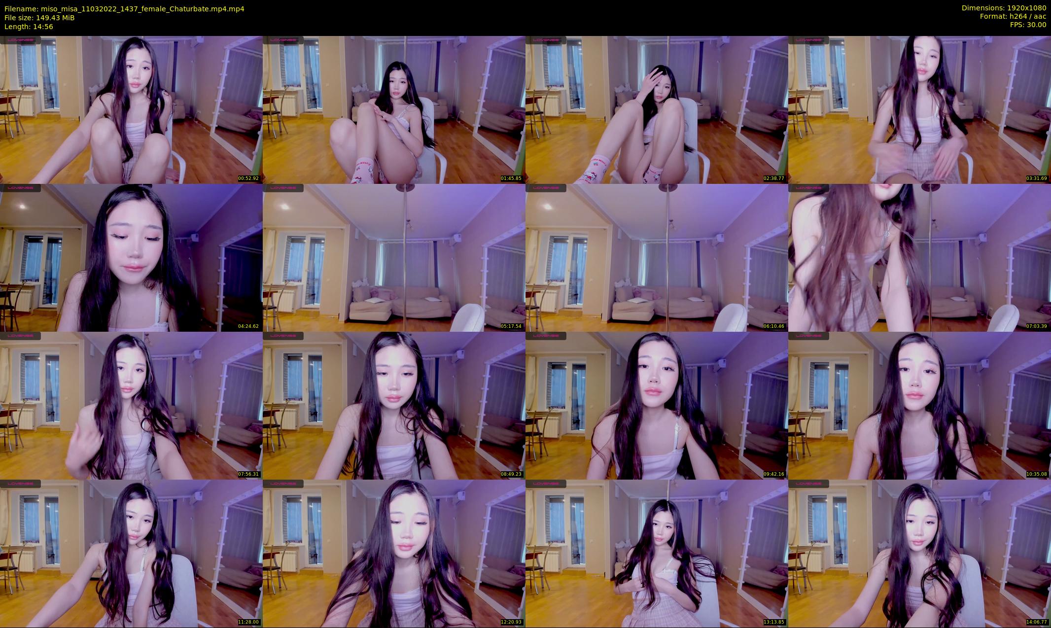 miso_misa — 15 minute Chaturbate female cam show recording, 1080p, Mar 11, 2022