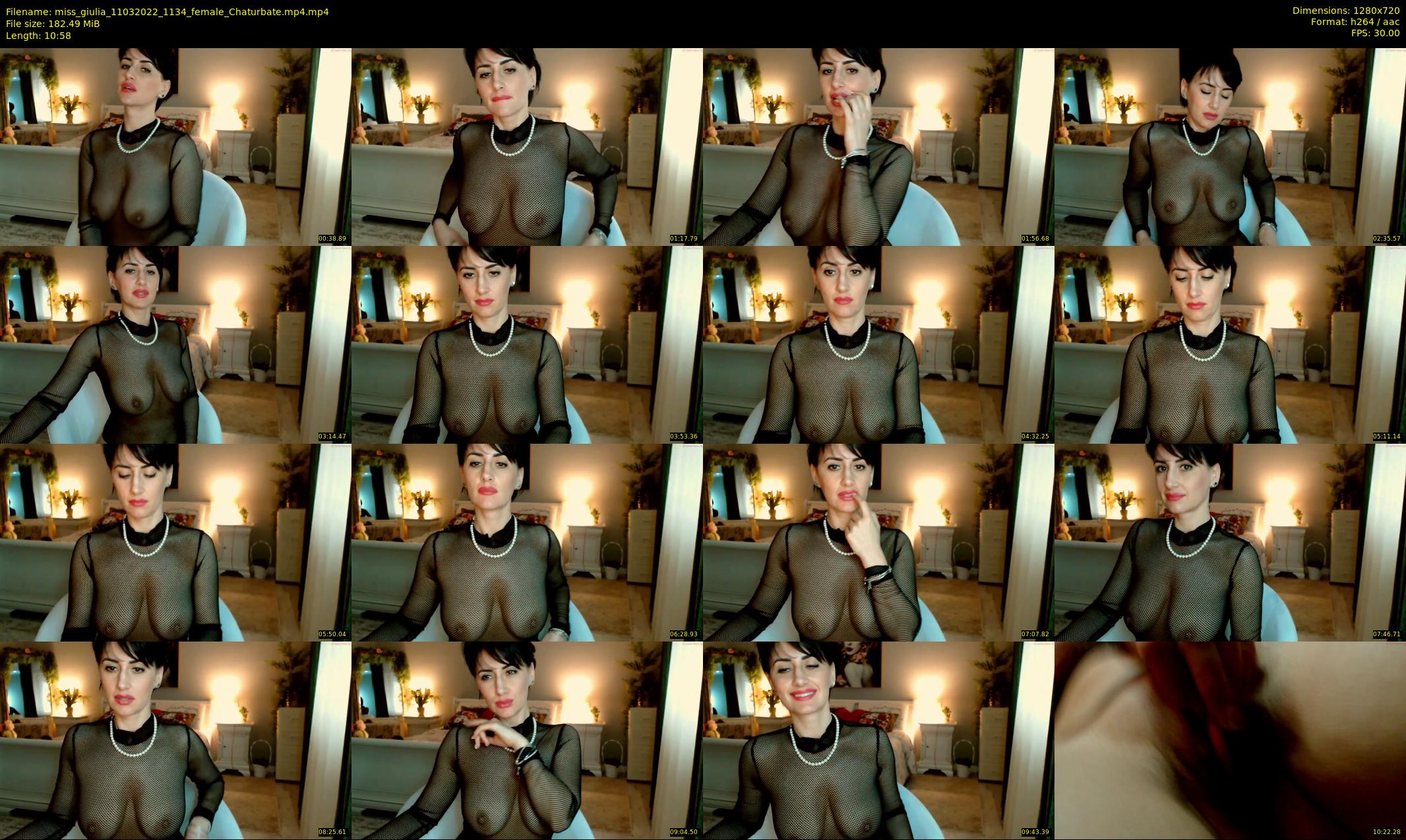 miss_giulia — 11 minute Chaturbate female cam show recording, 720p, Mar 11, 2022