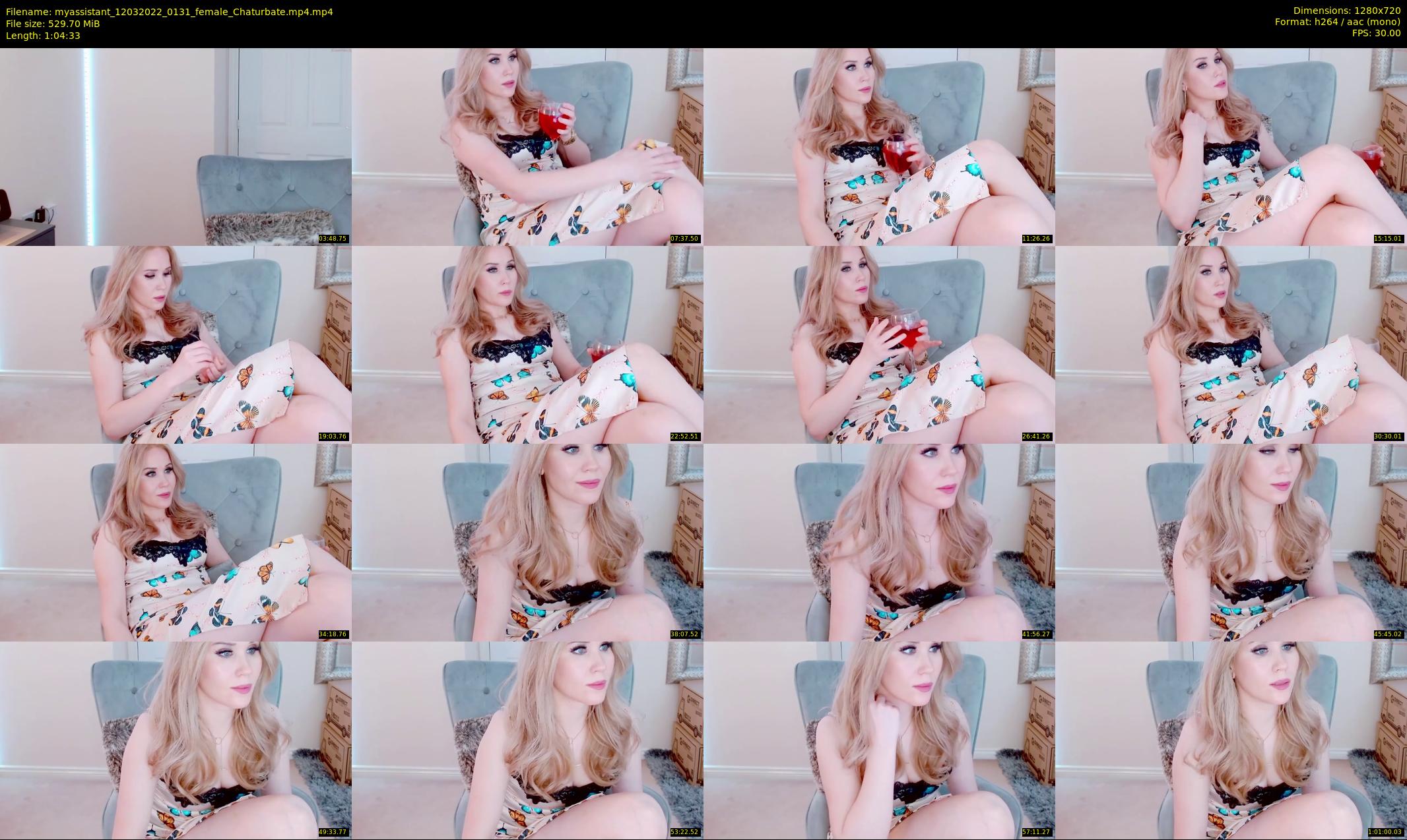 myassistant — 65 minute Chaturbate female cam show recording, 720p, Mar 12, 2022