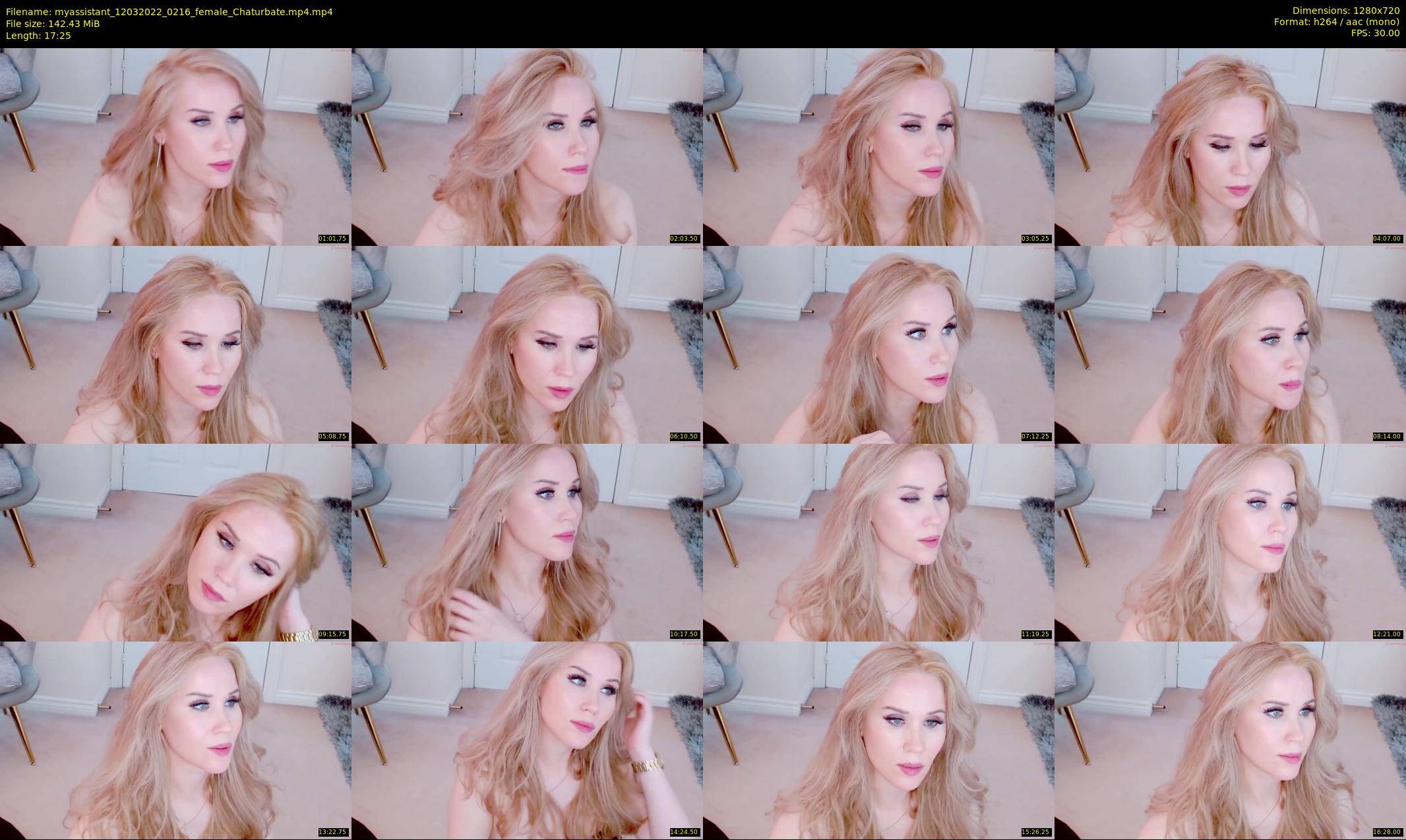 myassistant — 18 minute Chaturbate female cam show recording, 720p, Mar 12, 2022