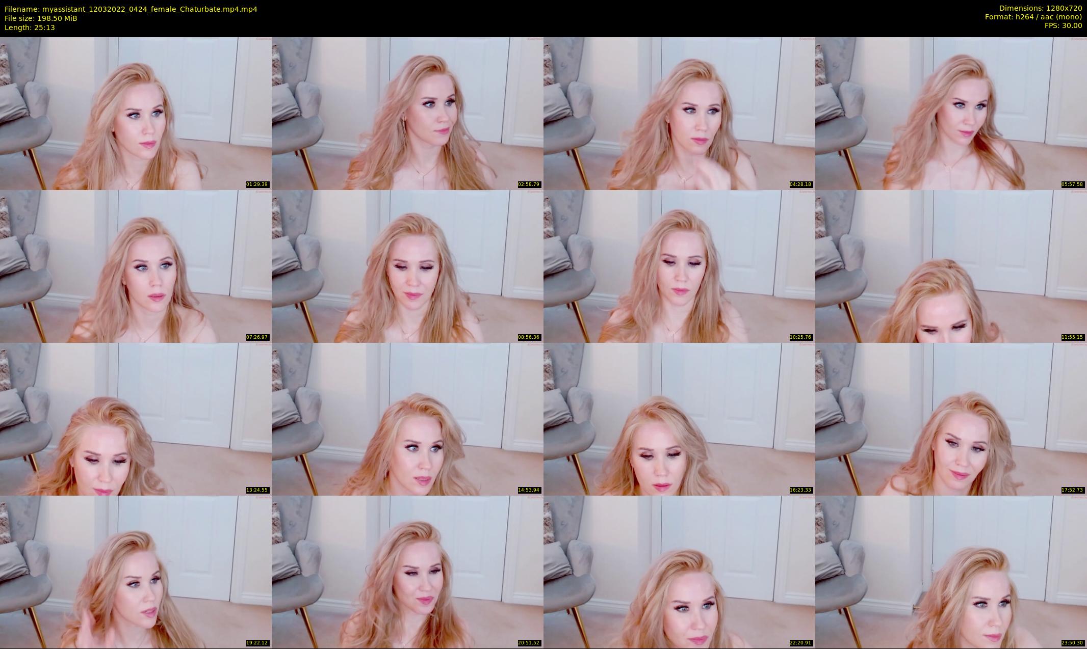 myassistant — 26 minute Chaturbate female cam show recording, 720p, Mar 12, 2022