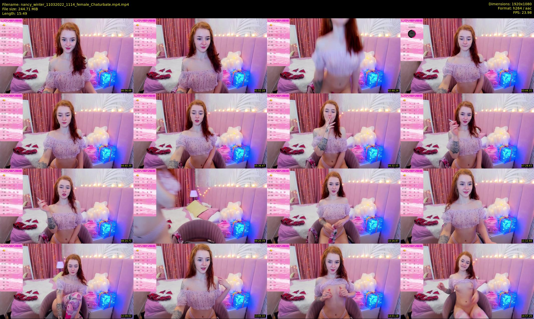 nancy_winter — 16 minute Chaturbate female cam show recording, 1080p, Mar 11, 2022