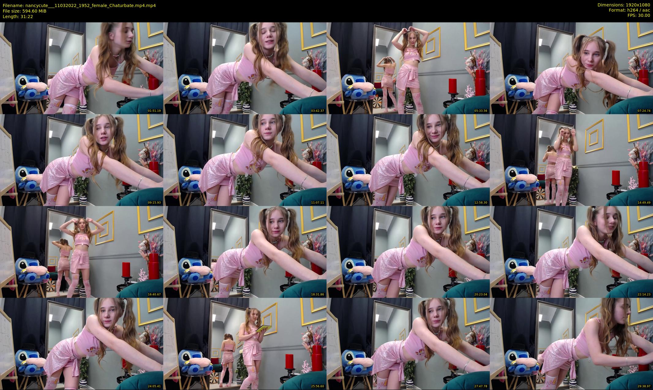nancycute__ — 32 minute Chaturbate female cam show recording, 1080p, Mar 11, 2022