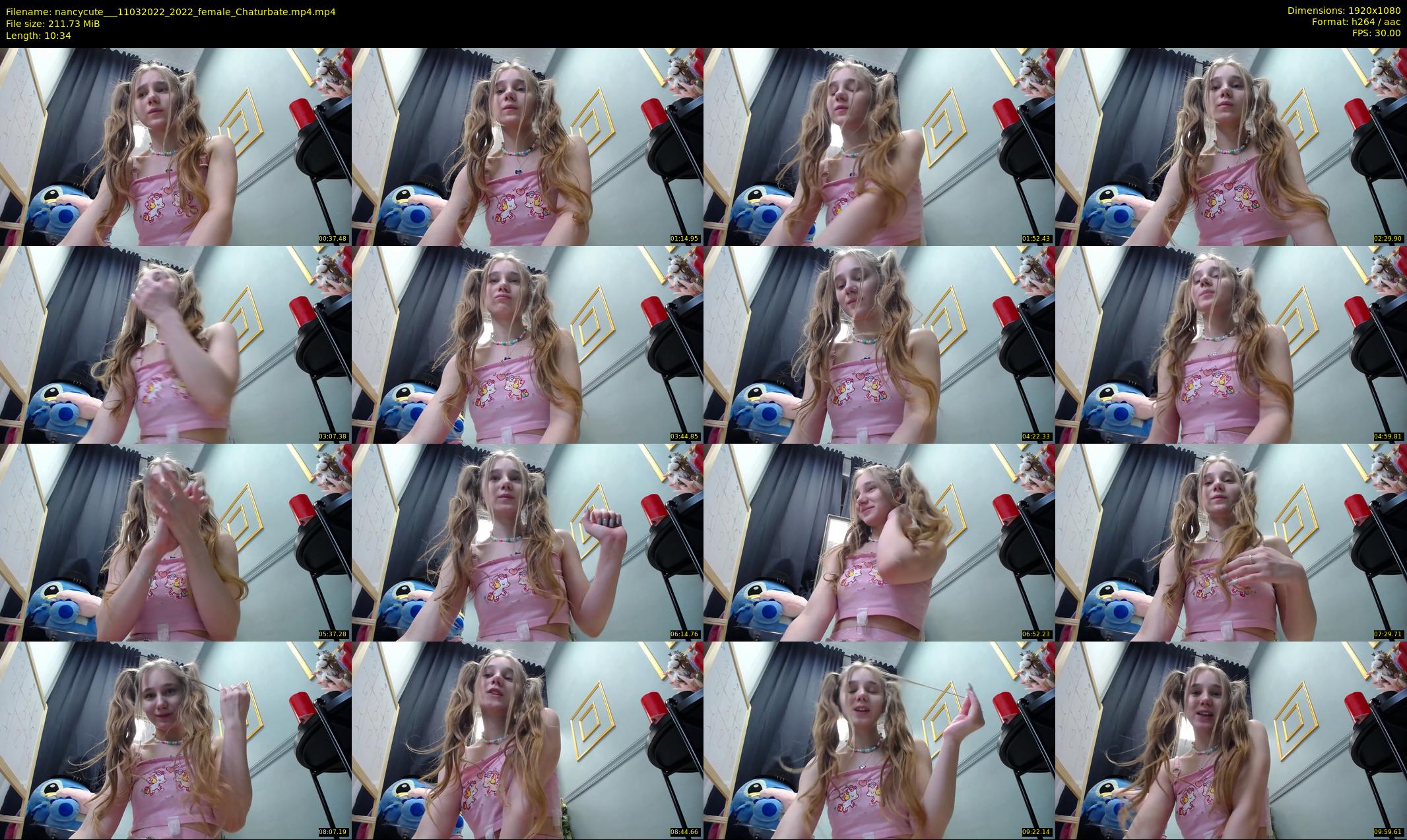 nancycute__ — 11 minute Chaturbate female cam show recording, 1080p, Mar 11, 2022