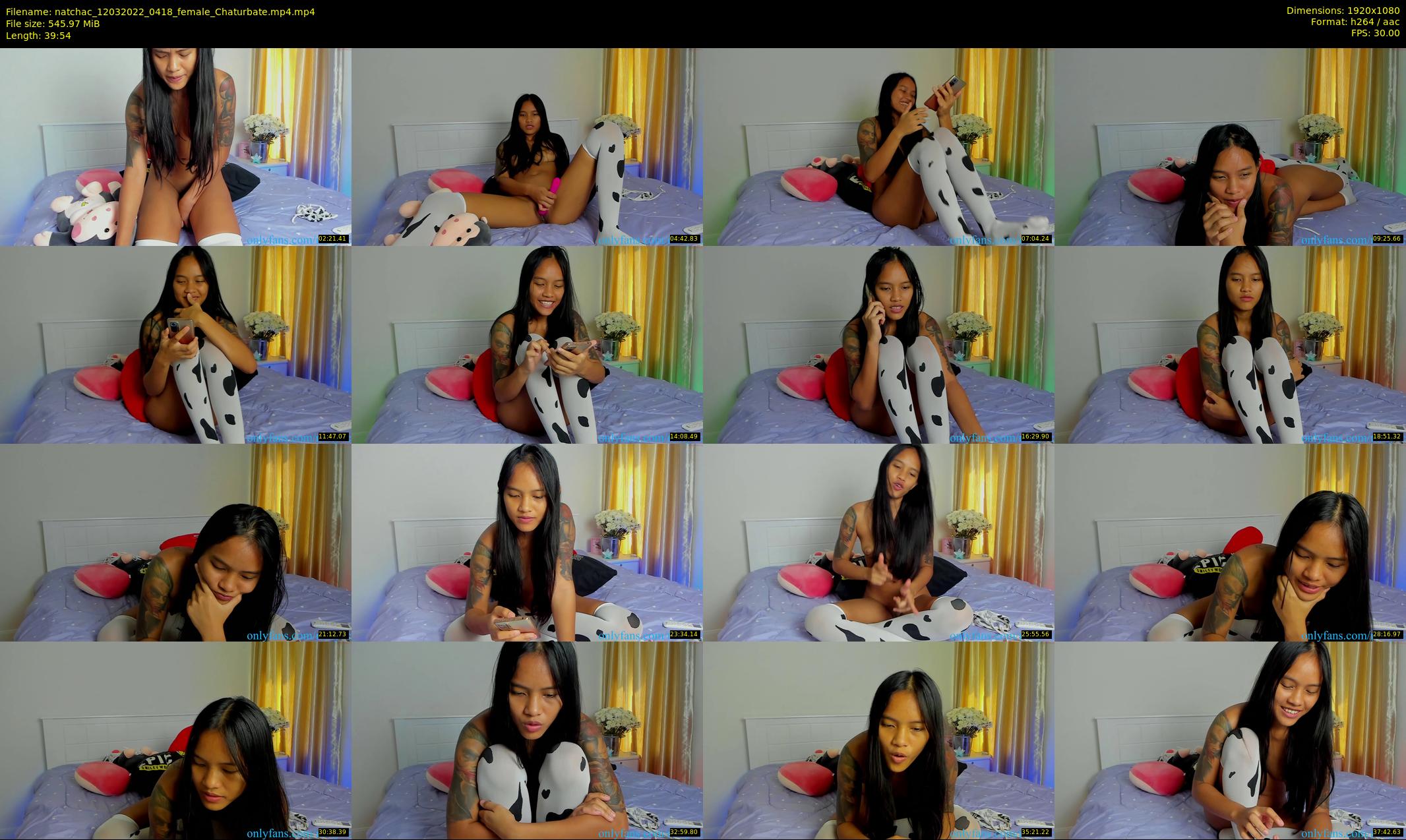 natchac — 40 minute Chaturbate female cam show recording, 1080p, Mar 12, 2022