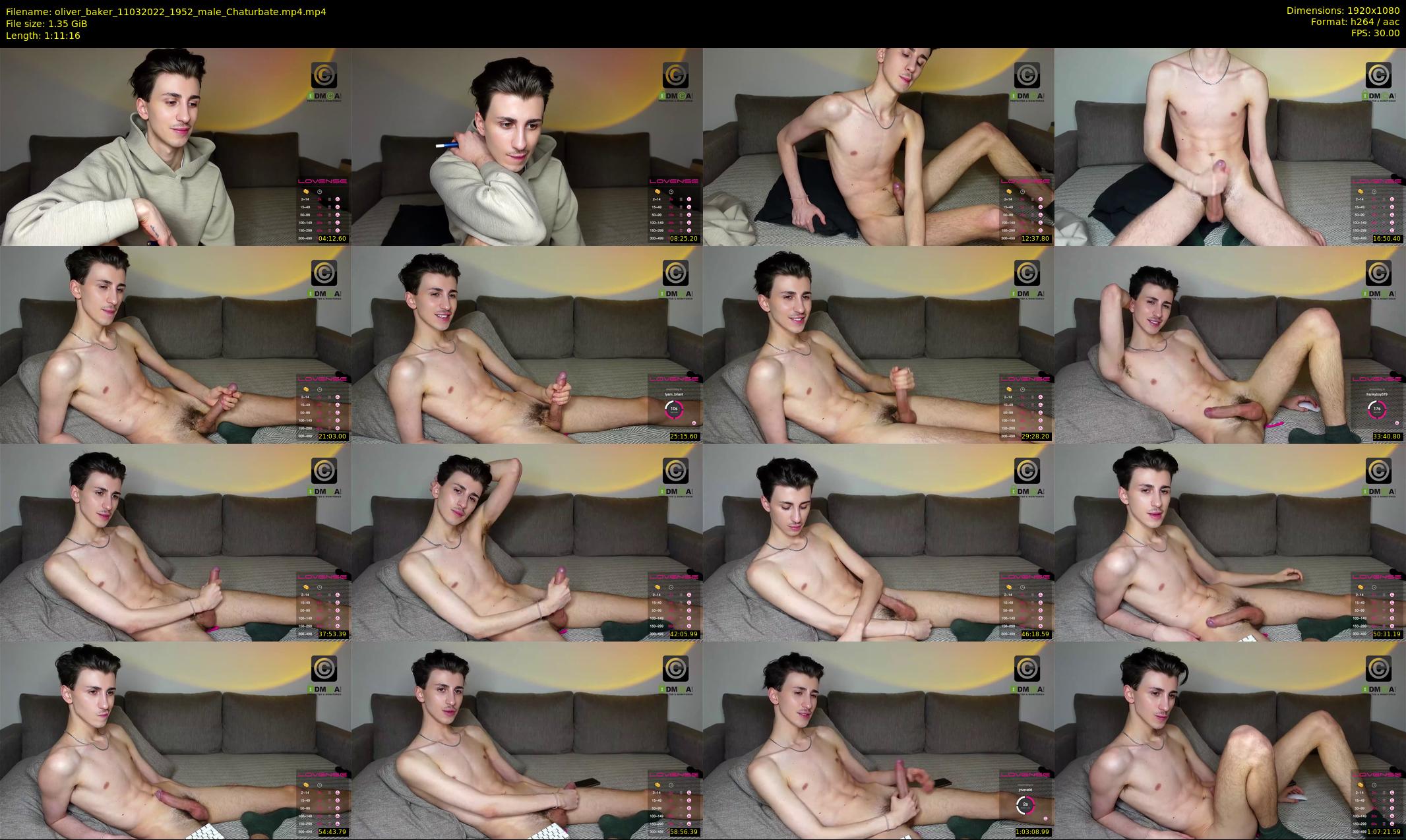 oliver_baker — 72 minute Chaturbate male cam show recording, 1080p, Mar 11, 2022