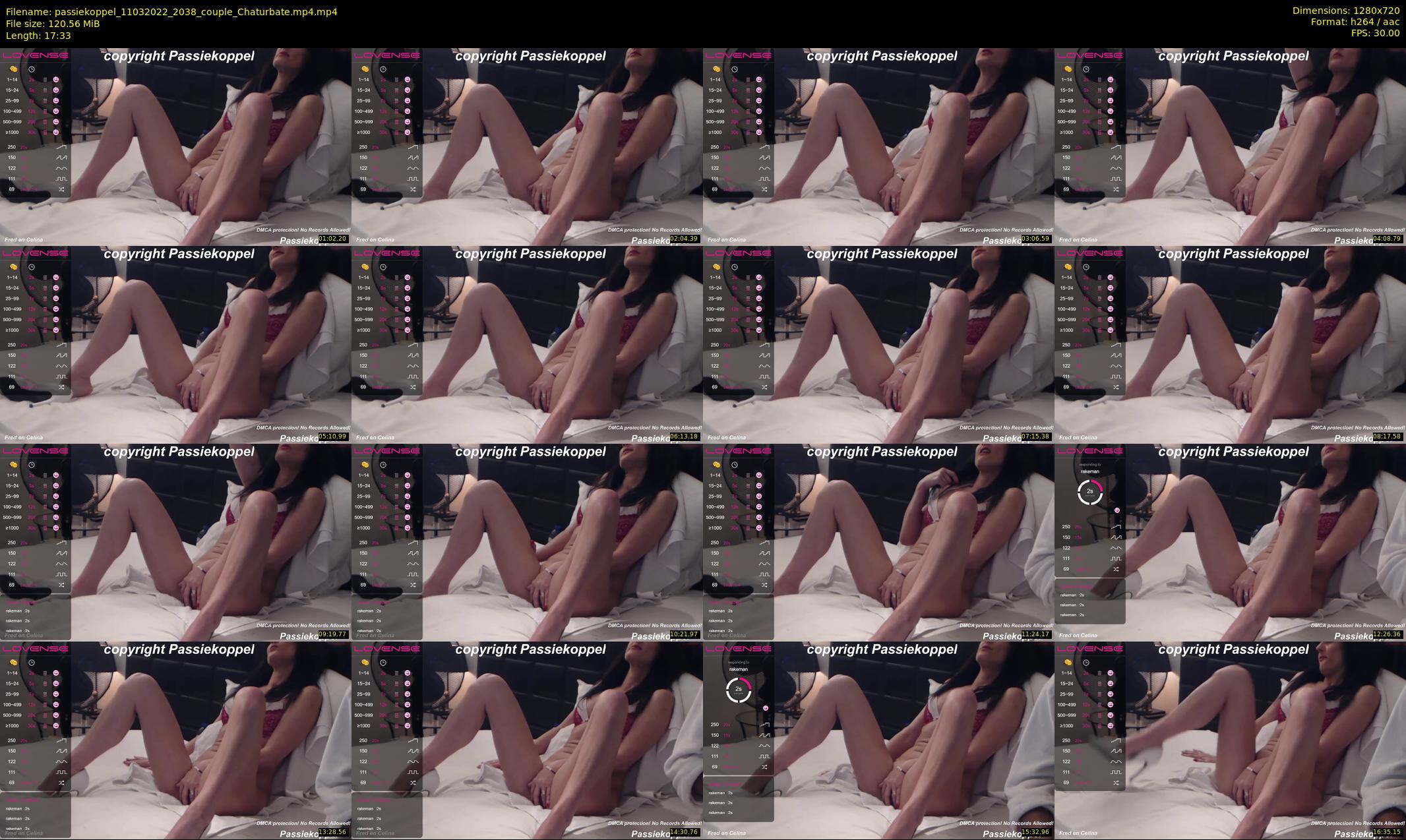 passiekoppel — 18 minute Chaturbate couple cam show recording, 720p, Mar 11, 2022