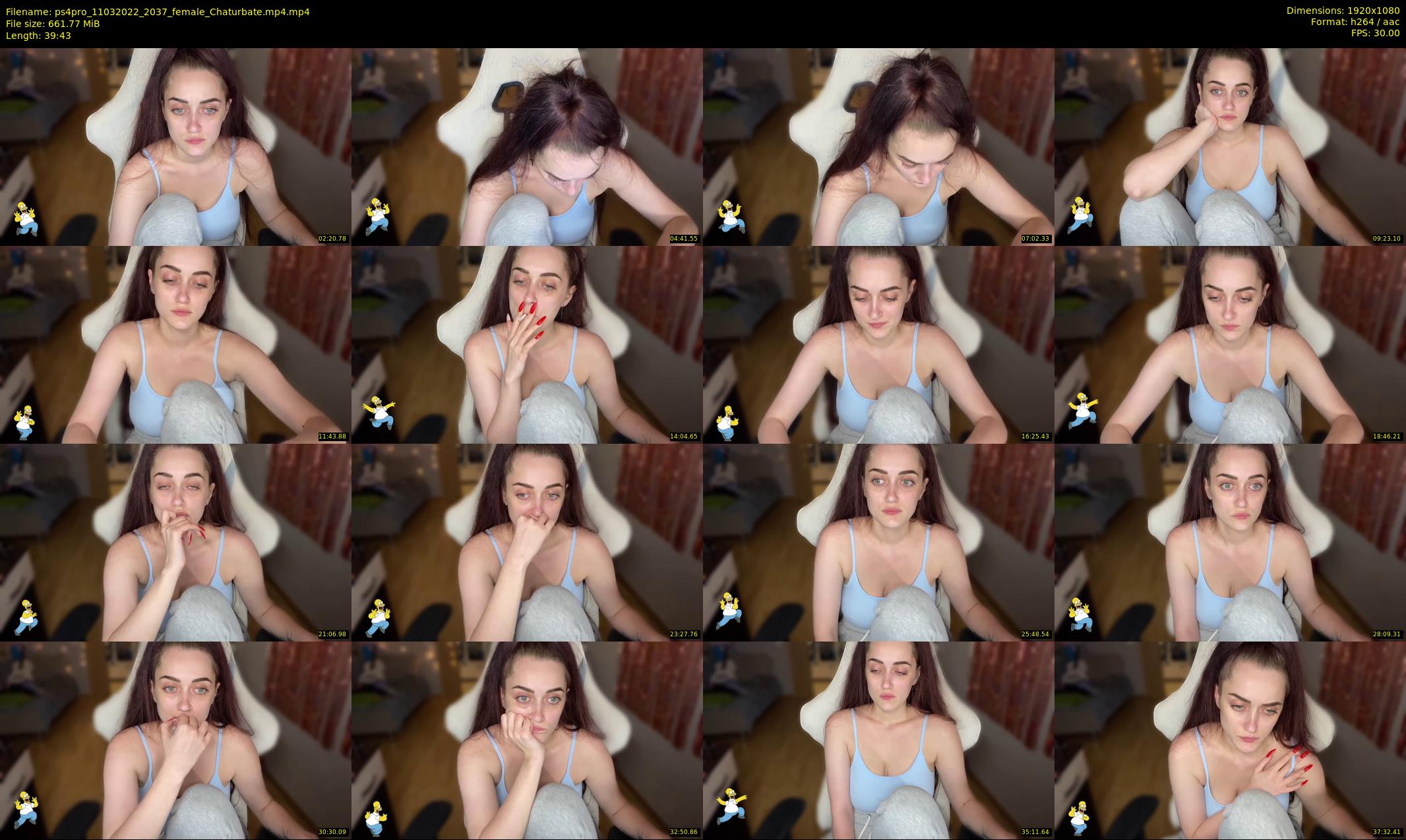 ps4pro — 40 minute Chaturbate female cam show recording, 1080p, Mar 11, 2022