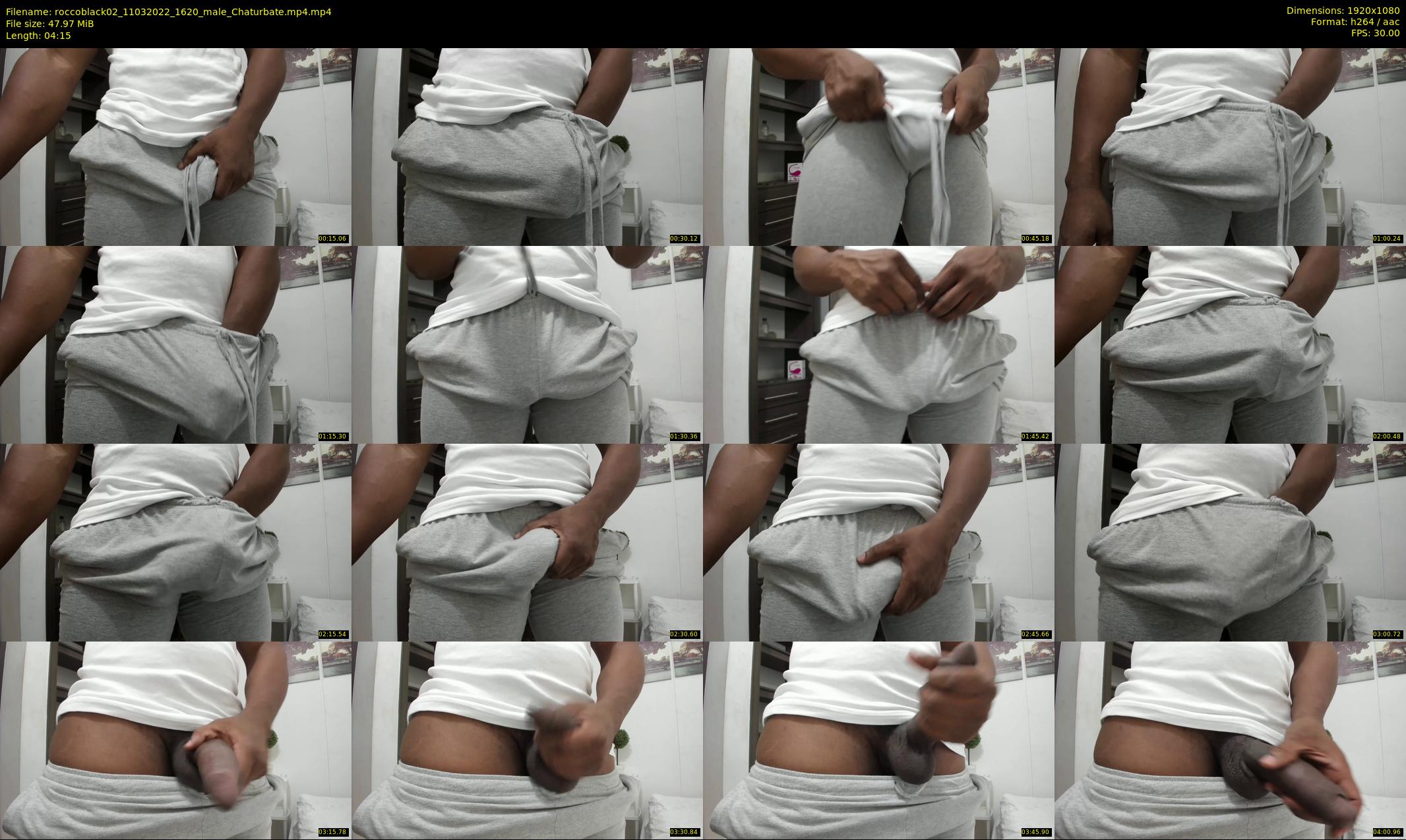 roccoblack02 — 5 minute Chaturbate male cam show recording, 1080p, Mar 11, 2022