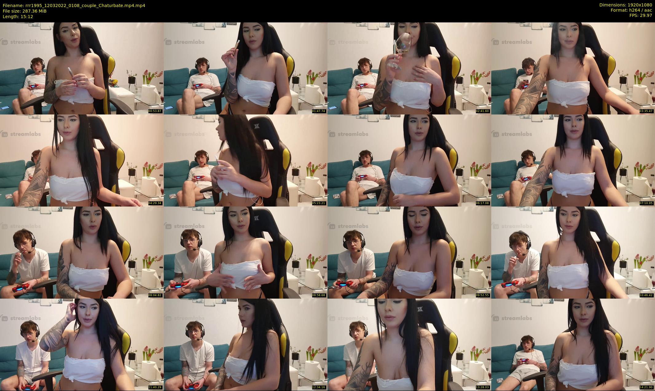rrr1995 — 16 minute Chaturbate couple cam show recording, 1080p, Mar 12, 2022