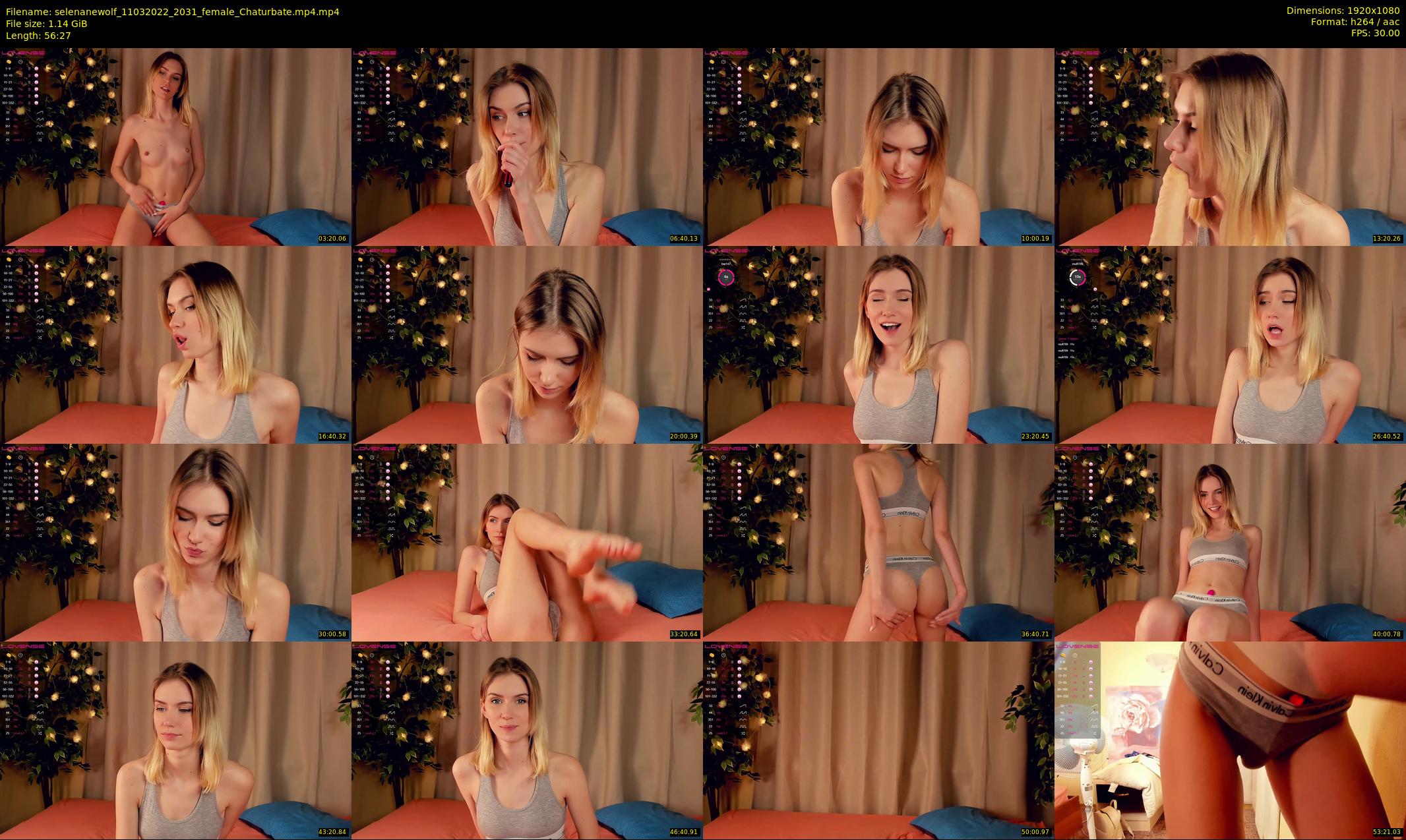 selenanewolf — 57 minute Chaturbate couple cam show recording, 1080p, Mar 11, 2022