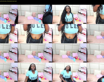 selene_ebony — 8 minute Chaturbate female cam show recording, 1080p, Mar 12, 2022