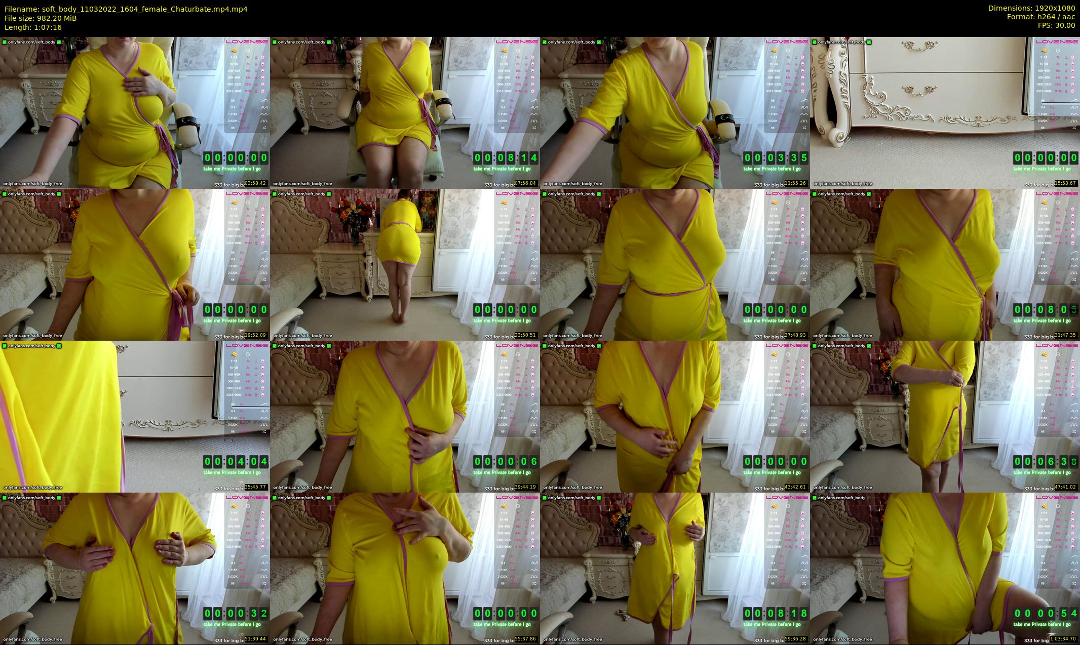 soft_body — 68 minute Chaturbate female cam show recording, 1080p, Mar 11, 2022