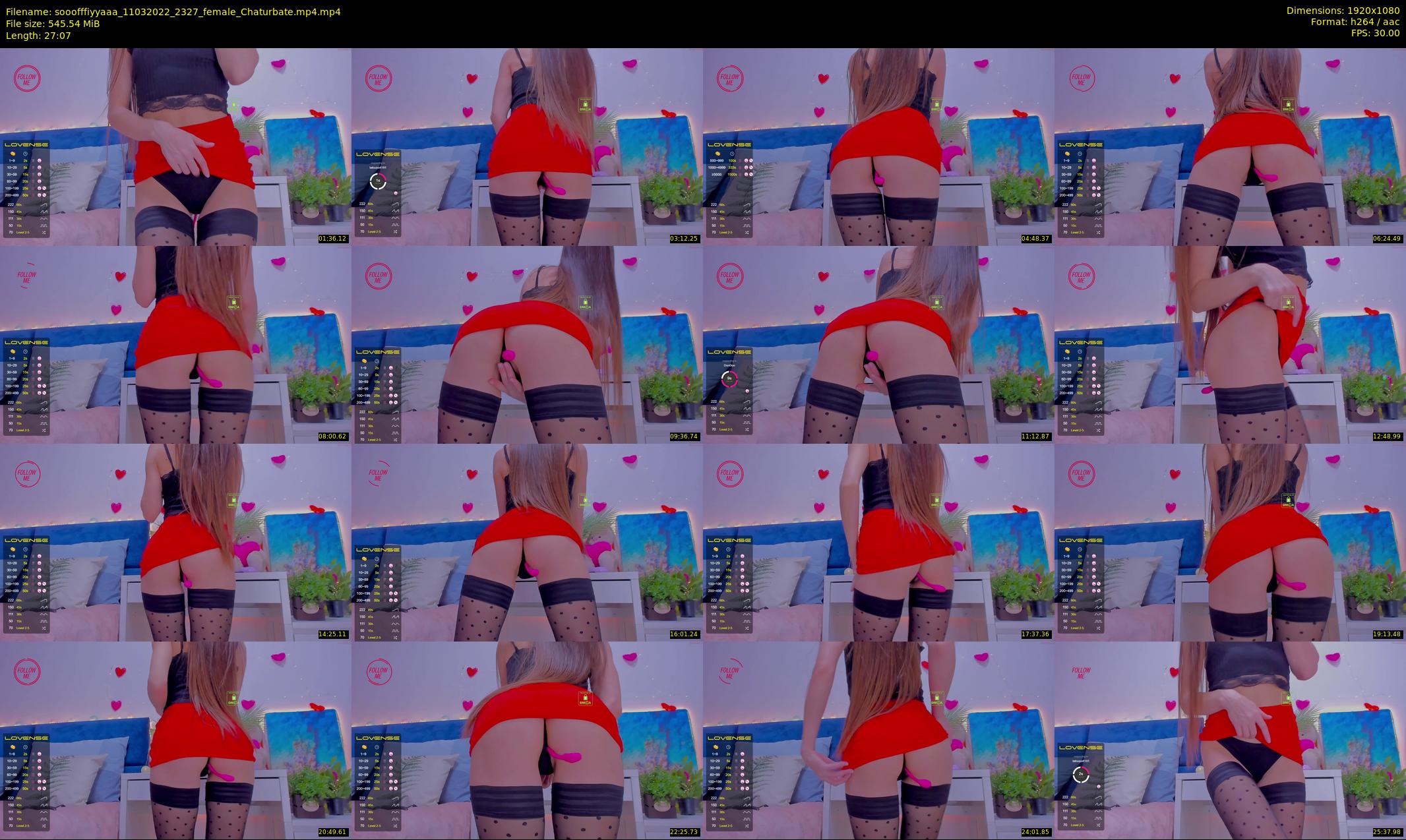 sooofffiyyaaa — 28 minute Chaturbate female cam show recording, 1080p, Mar 11, 2022