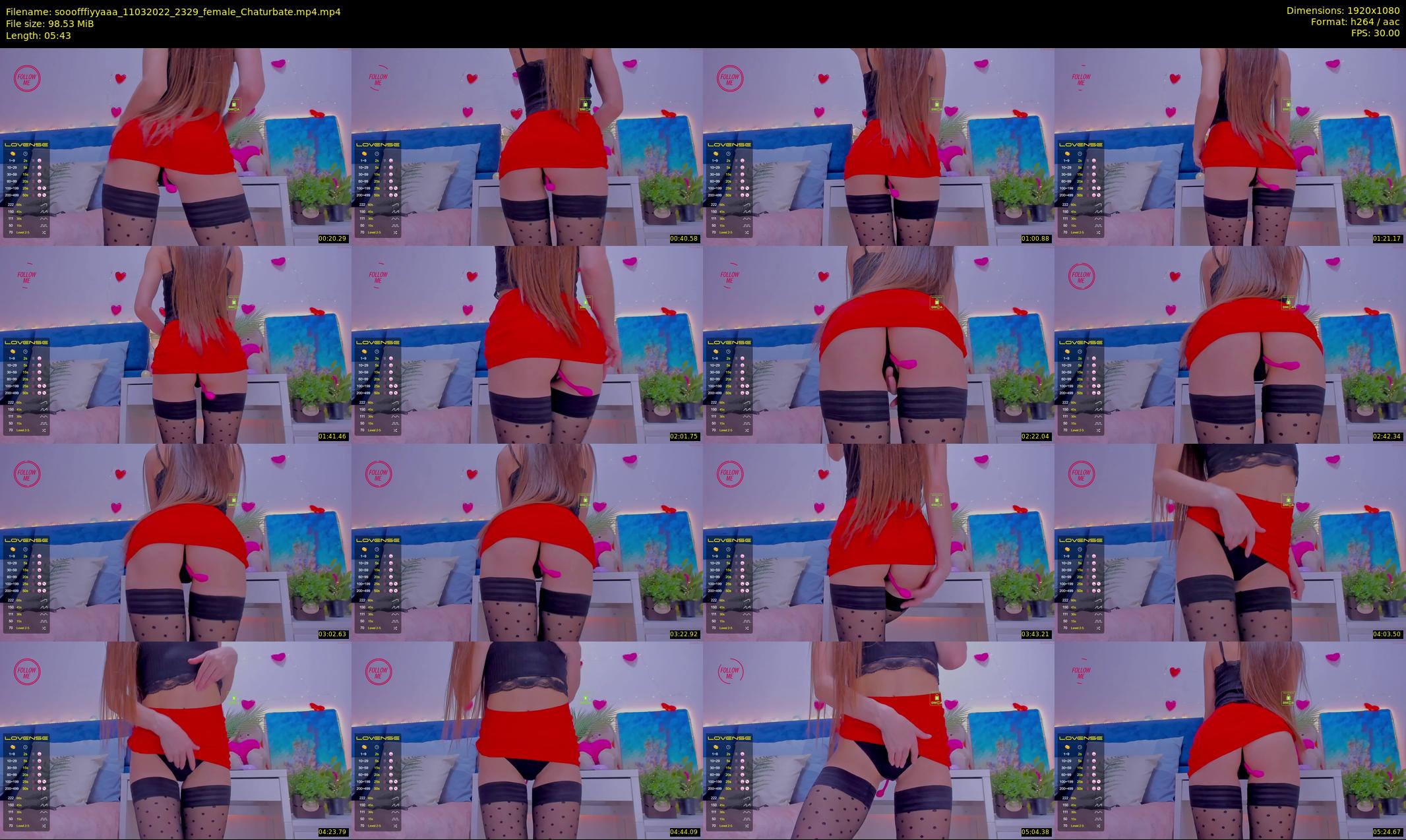 sooofffiyyaaa — 6 minute Chaturbate female cam show recording, 1080p, Mar 11, 2022